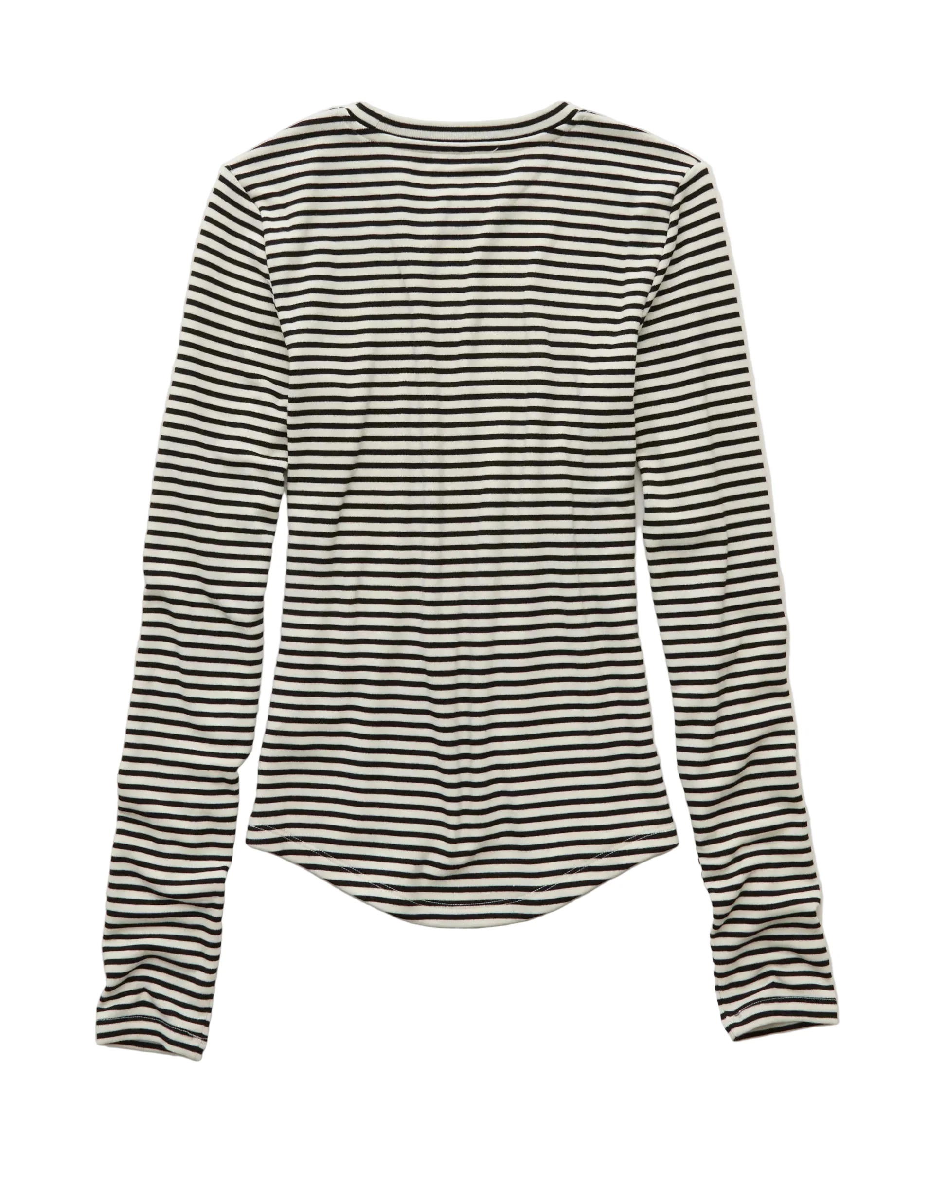 AE Long-Sleeve Cozy Crewneck Long Sleeve T-Shirt - Image 2