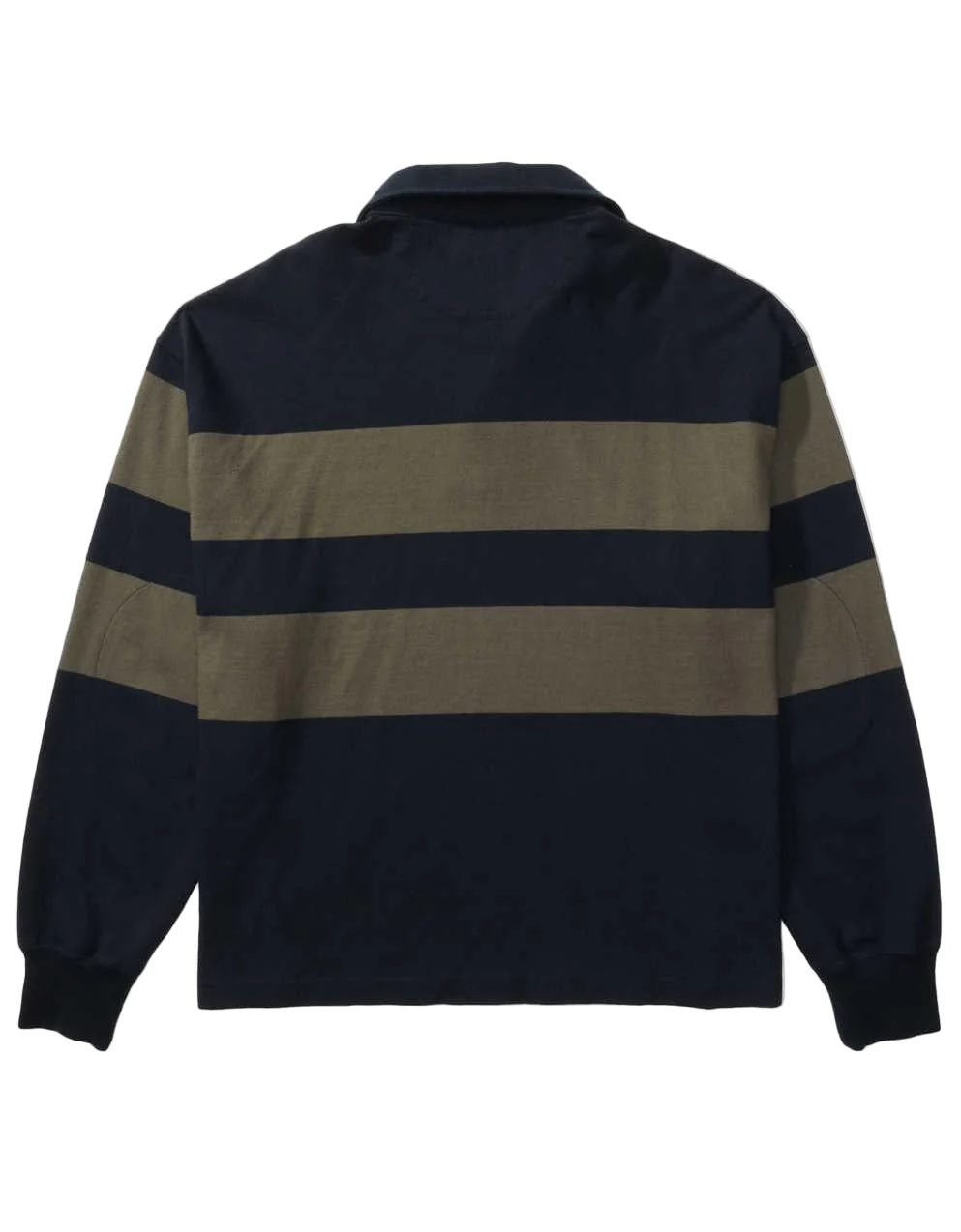 American Eagle Mens AE Long Sleeve Boxy Rugby Polo Shirt - Image 2