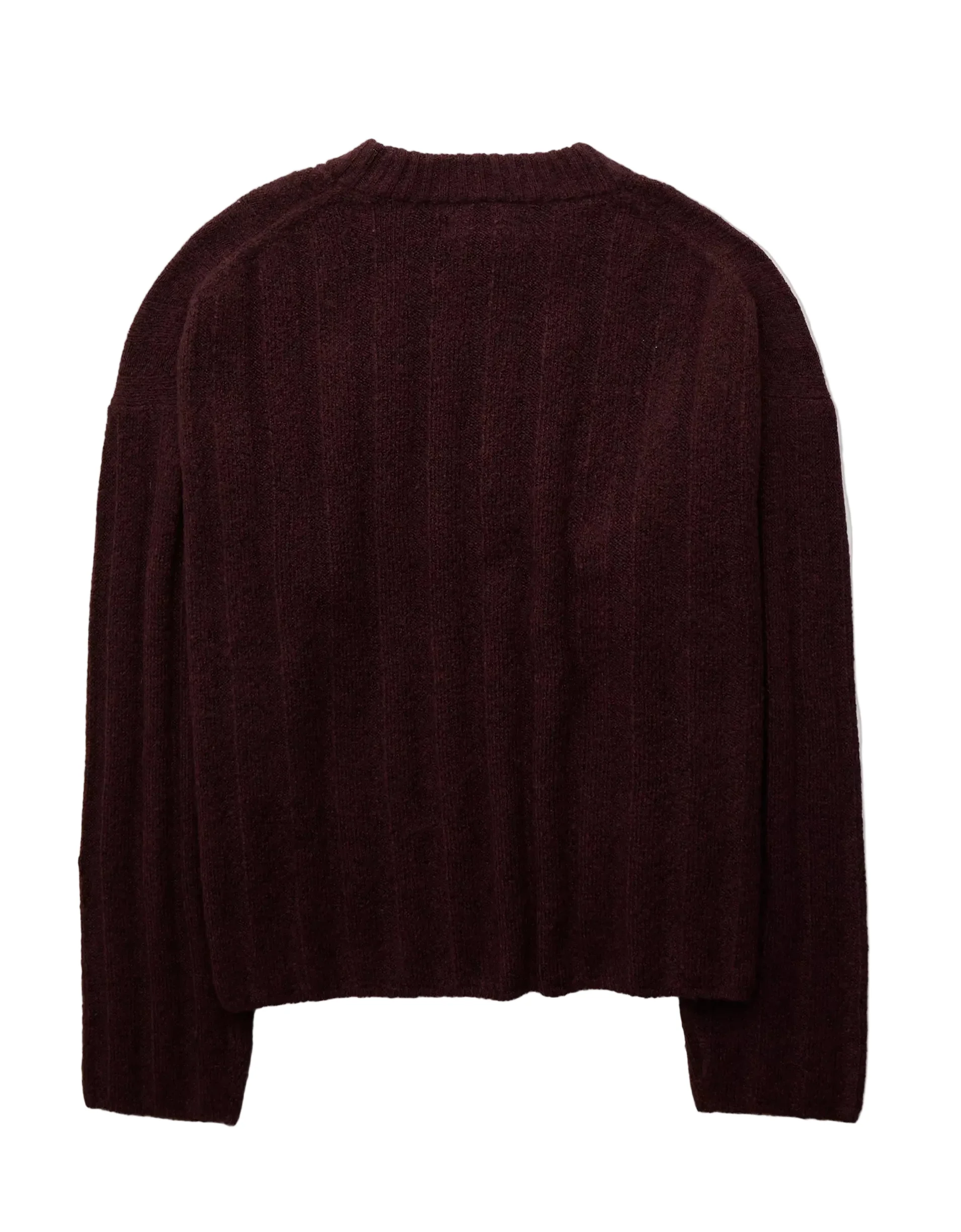 American Eagle Womens AE Lounge Popover Crewneck Sweater - Image 2