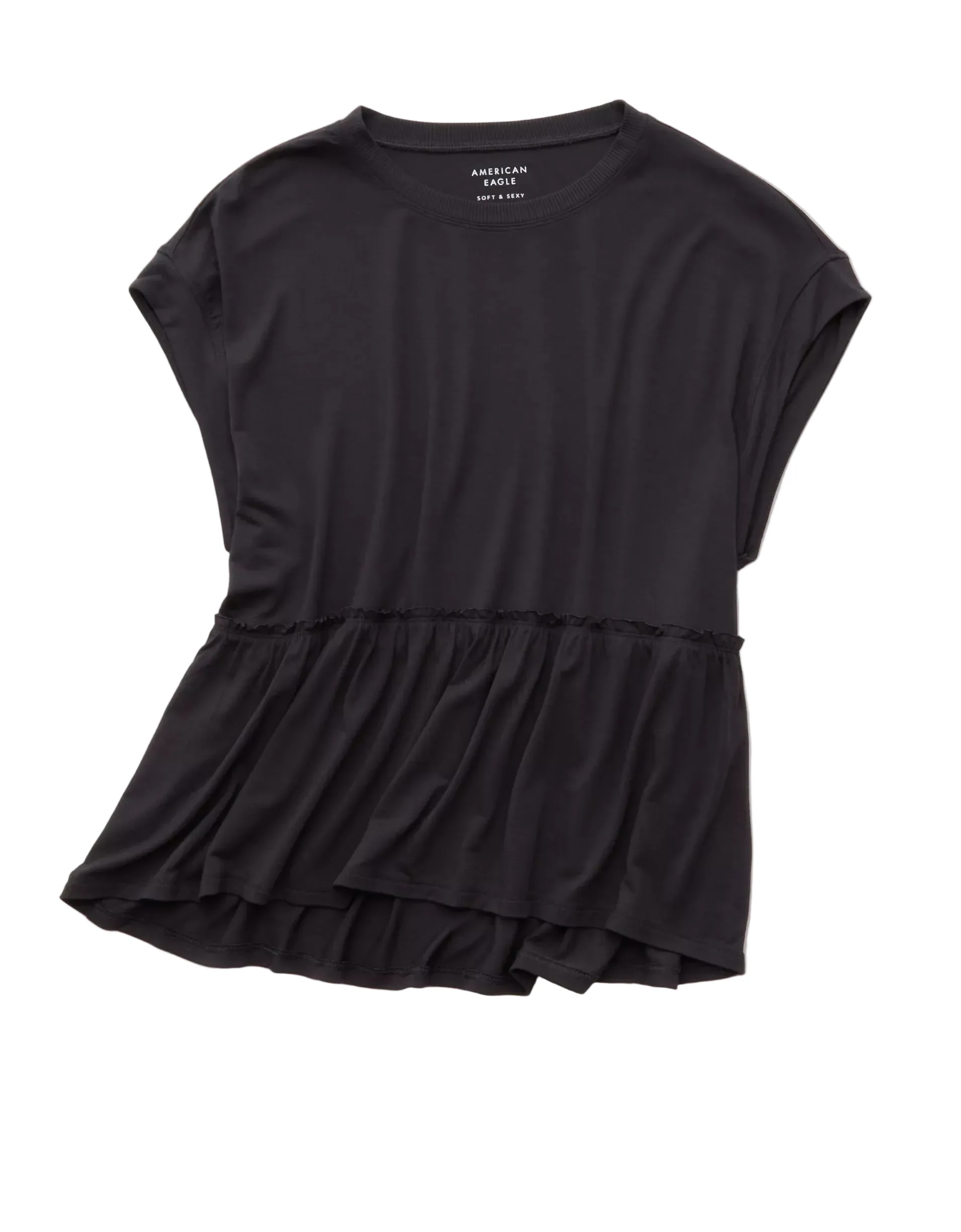 American Eagle Womens AE Soft & Sexy Swing Short Sleeve T-Shirt