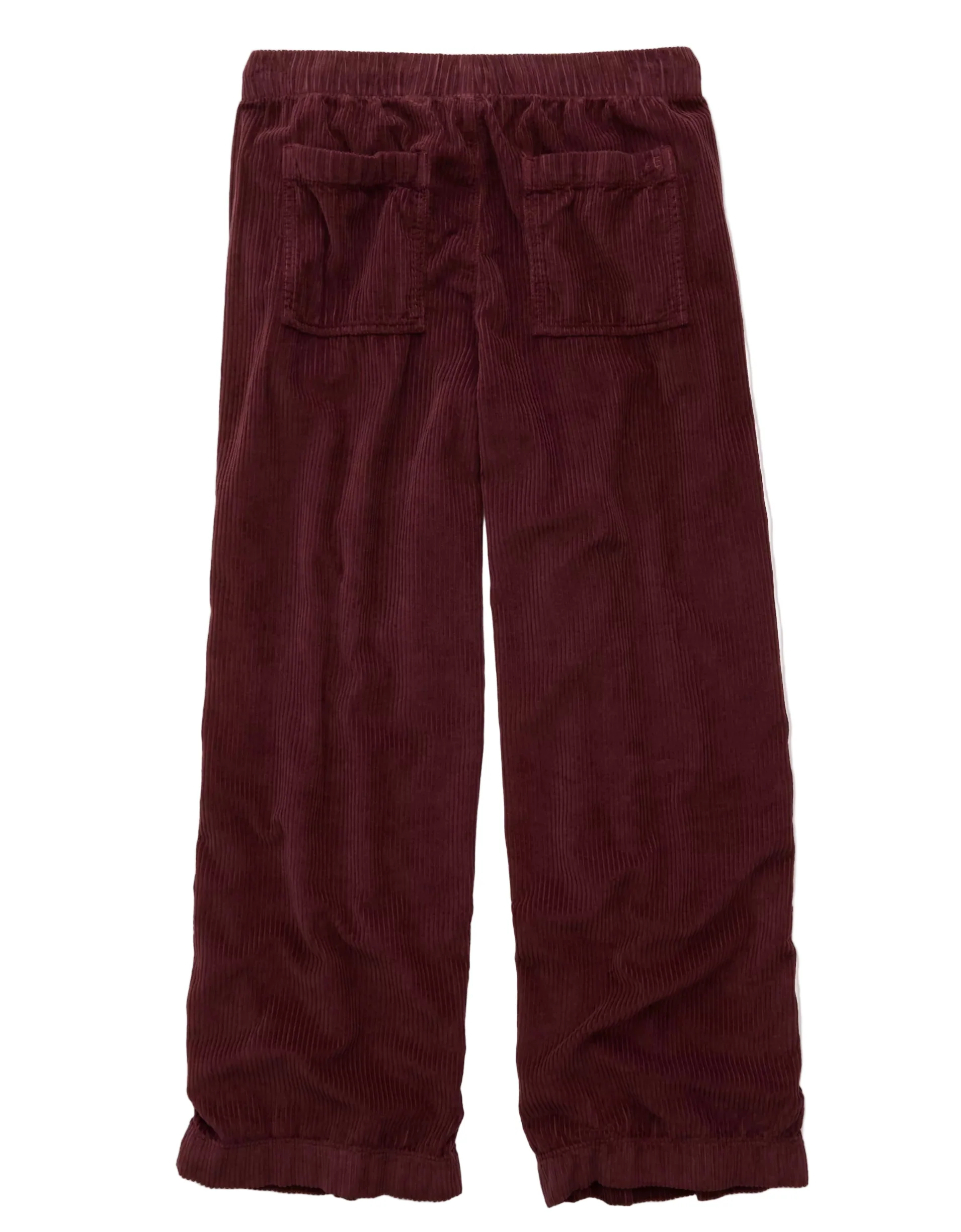American Eagle Womens AE Stretch Corduroy Low-Rise Baggy Wide-Leg Pants - Image 2