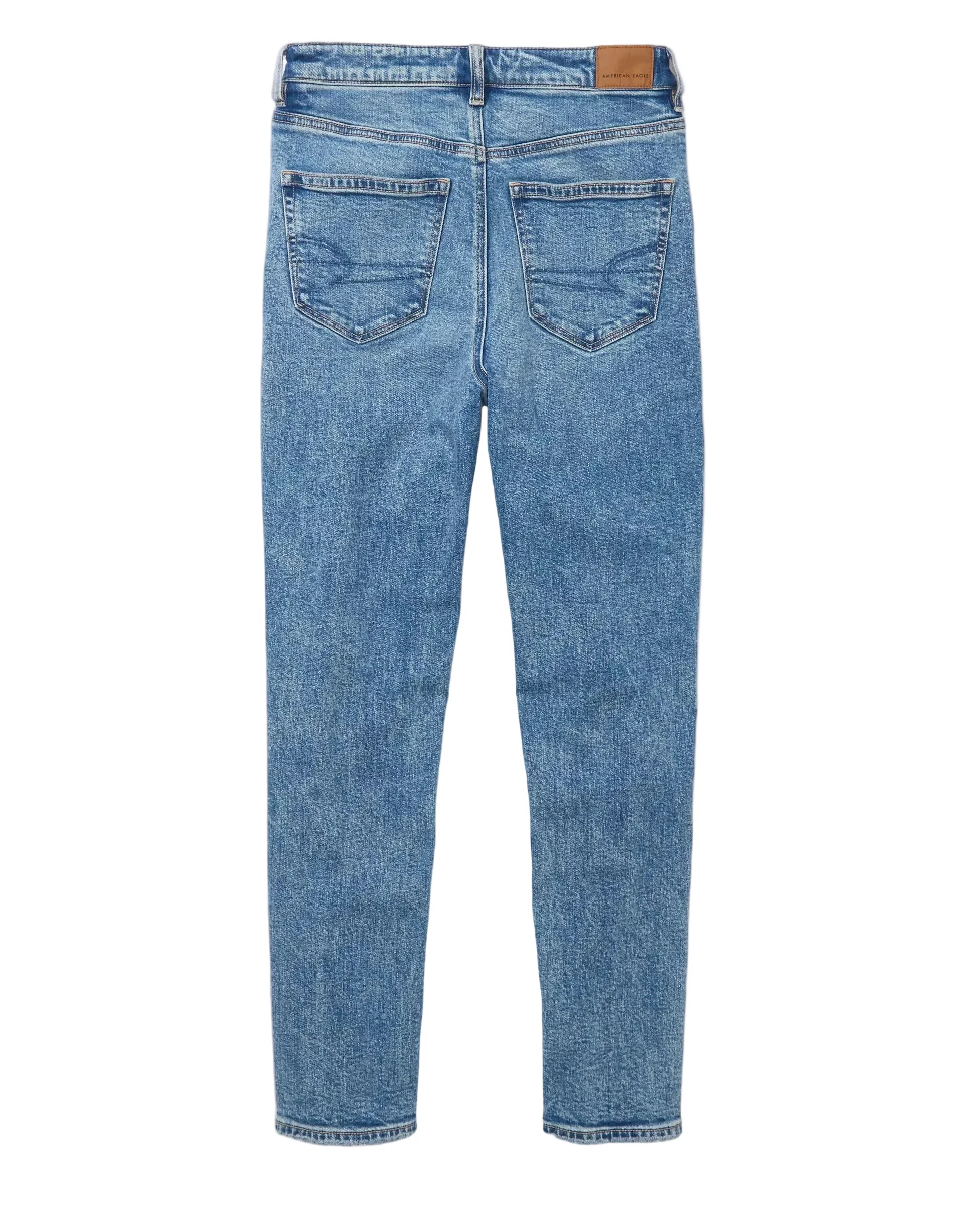 American Eagle Womens AE Strigid Ripped Mom Jeans - Image 2
