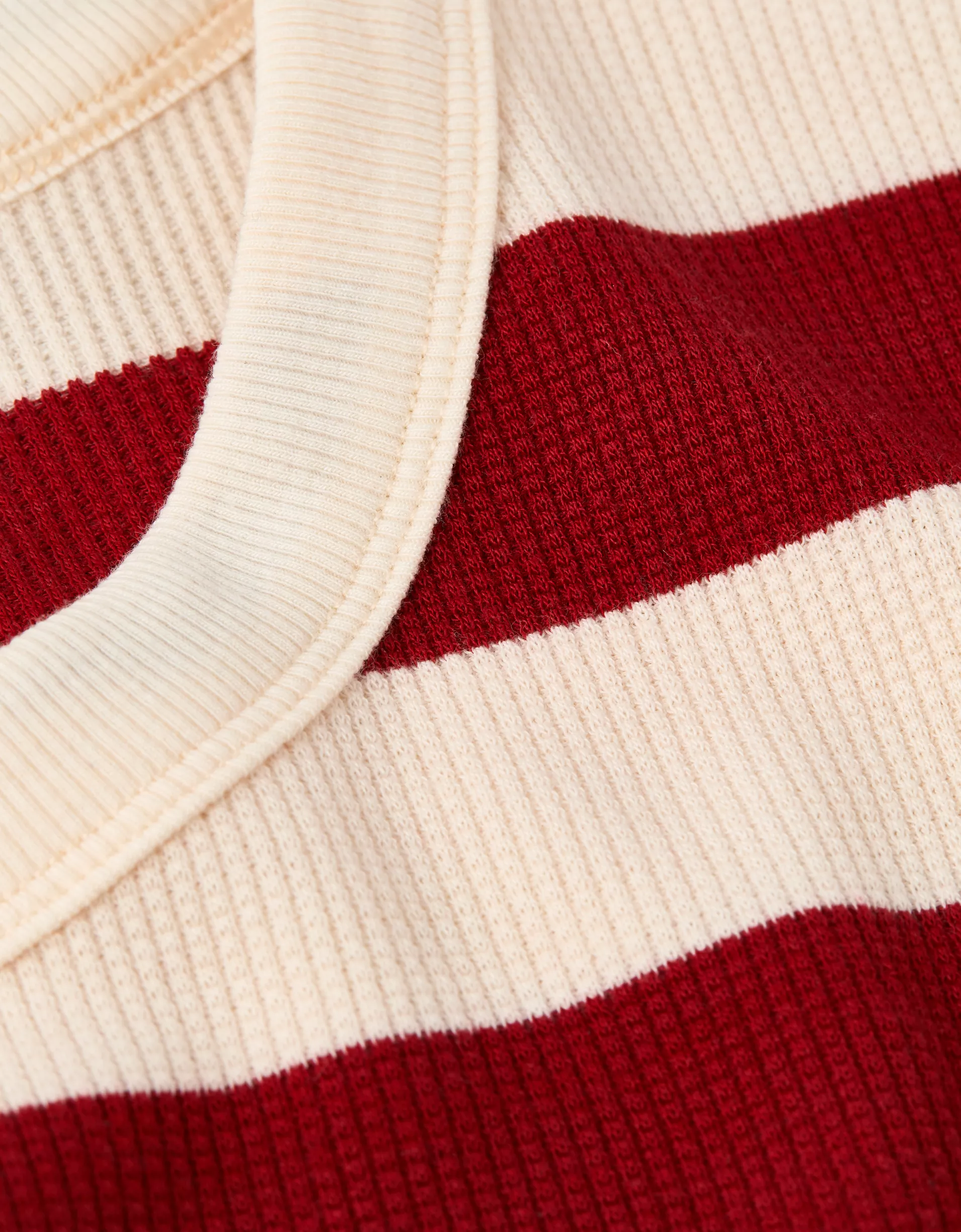 American Eagle Womens AE Waffle Hey Baby Short Sleeve T-Shirt - Image 3