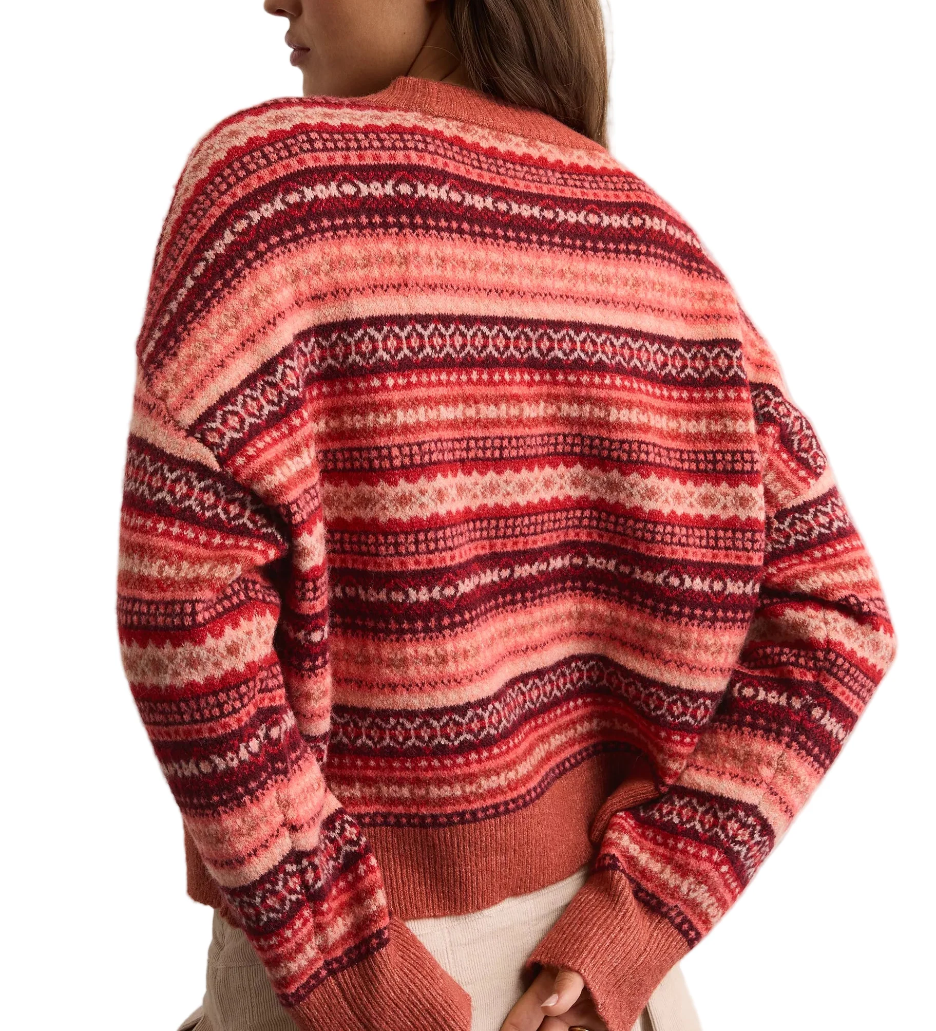 American Eagle Womens AE Whoa So Soft Classic Crew Neck Sweater - Image 3