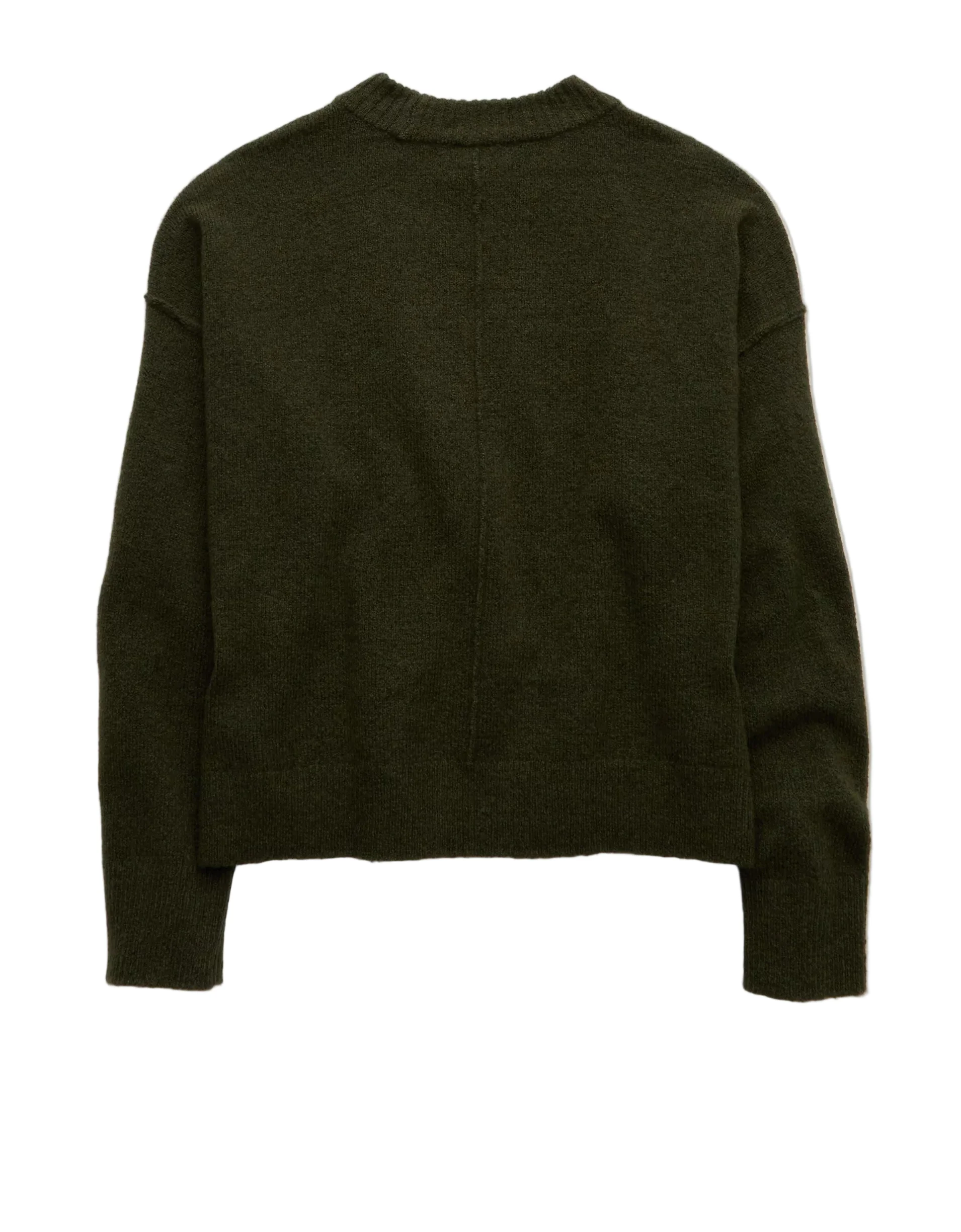 American Eagle Womens AE Whoa So Soft Classic Crew Neck Sweater - Image 2