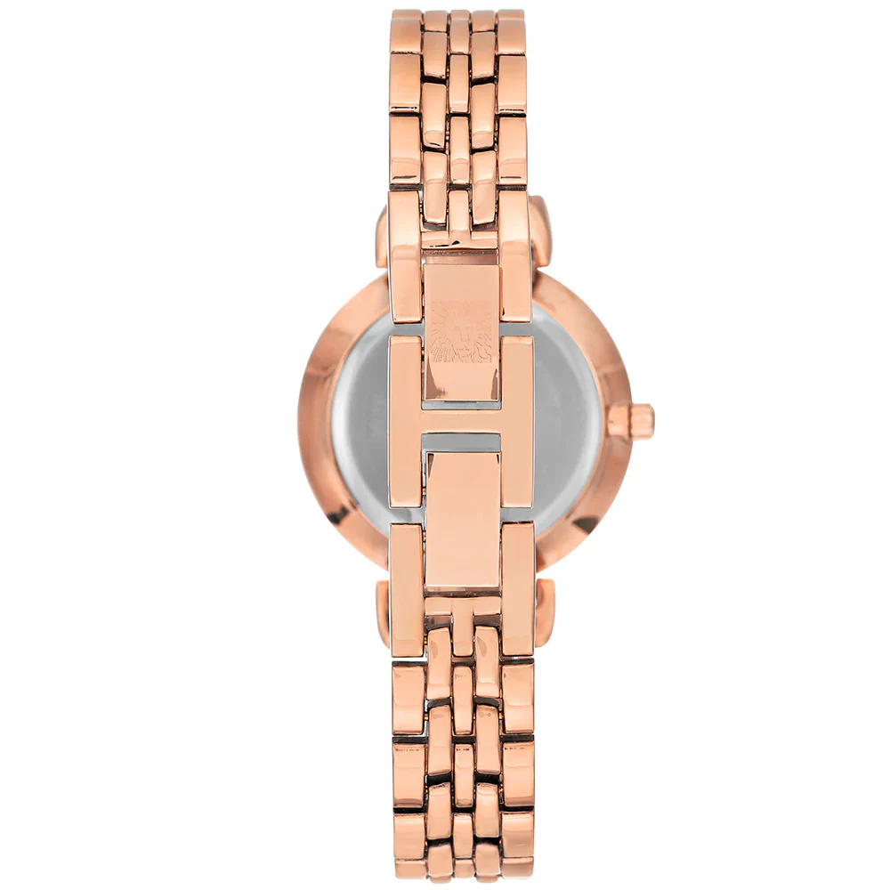 Anne Klein Womens Rose-Gold Bracelet Watch - Image 4