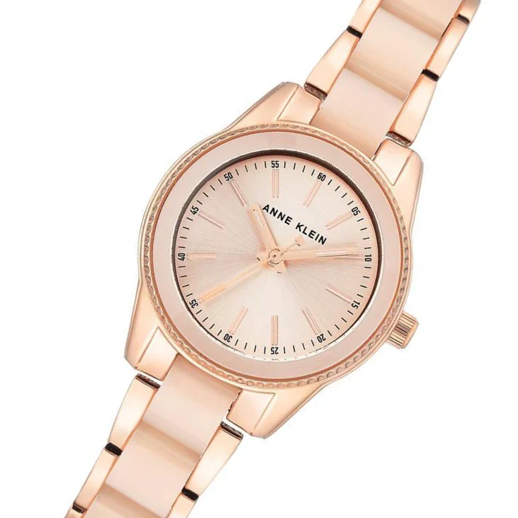 Anne Klein Womens Rose-Gold Bracelet Watch - Image 2