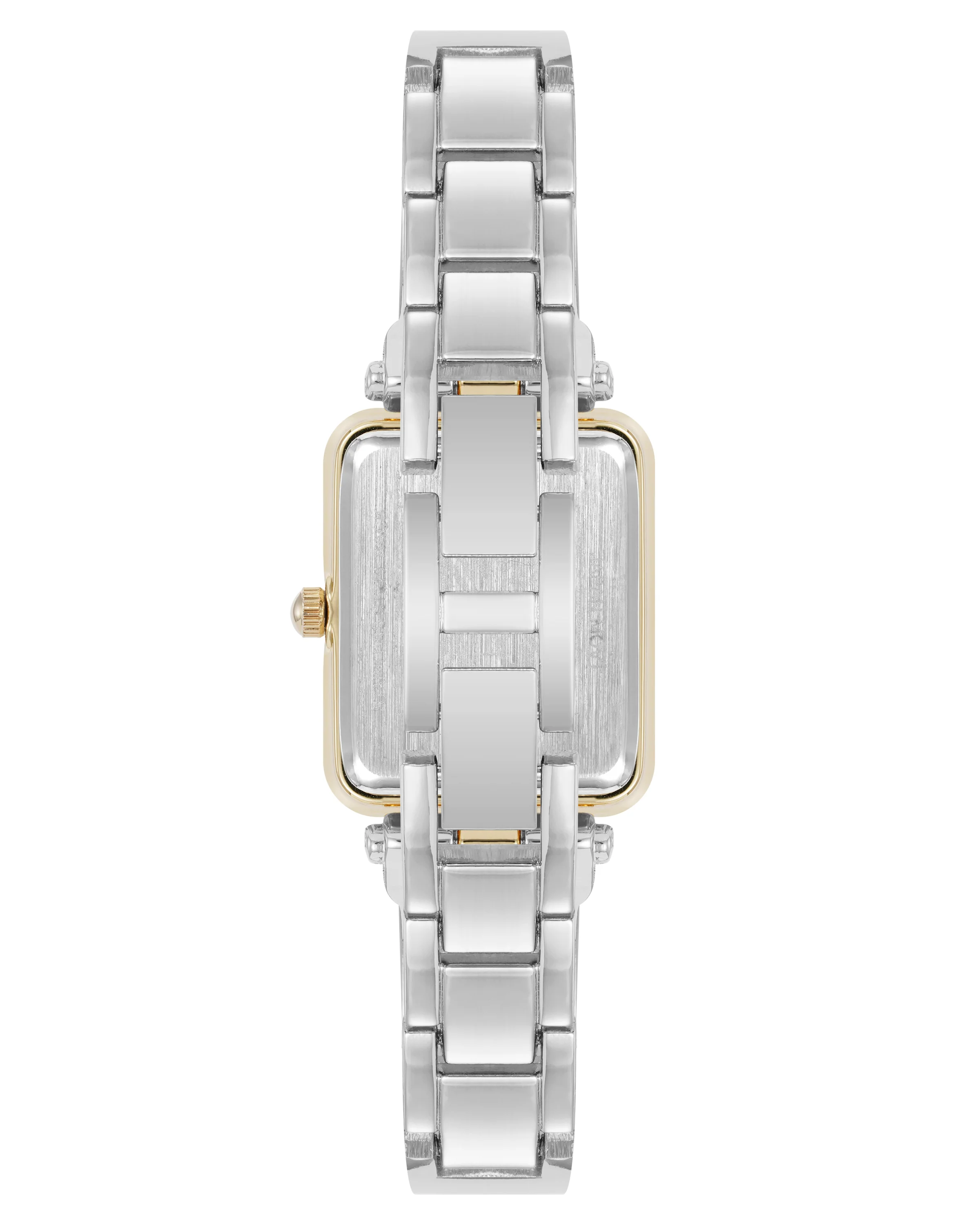 Anne Klein Womens Diamond Dial Two-Tone Bangle Watch - Image 2
