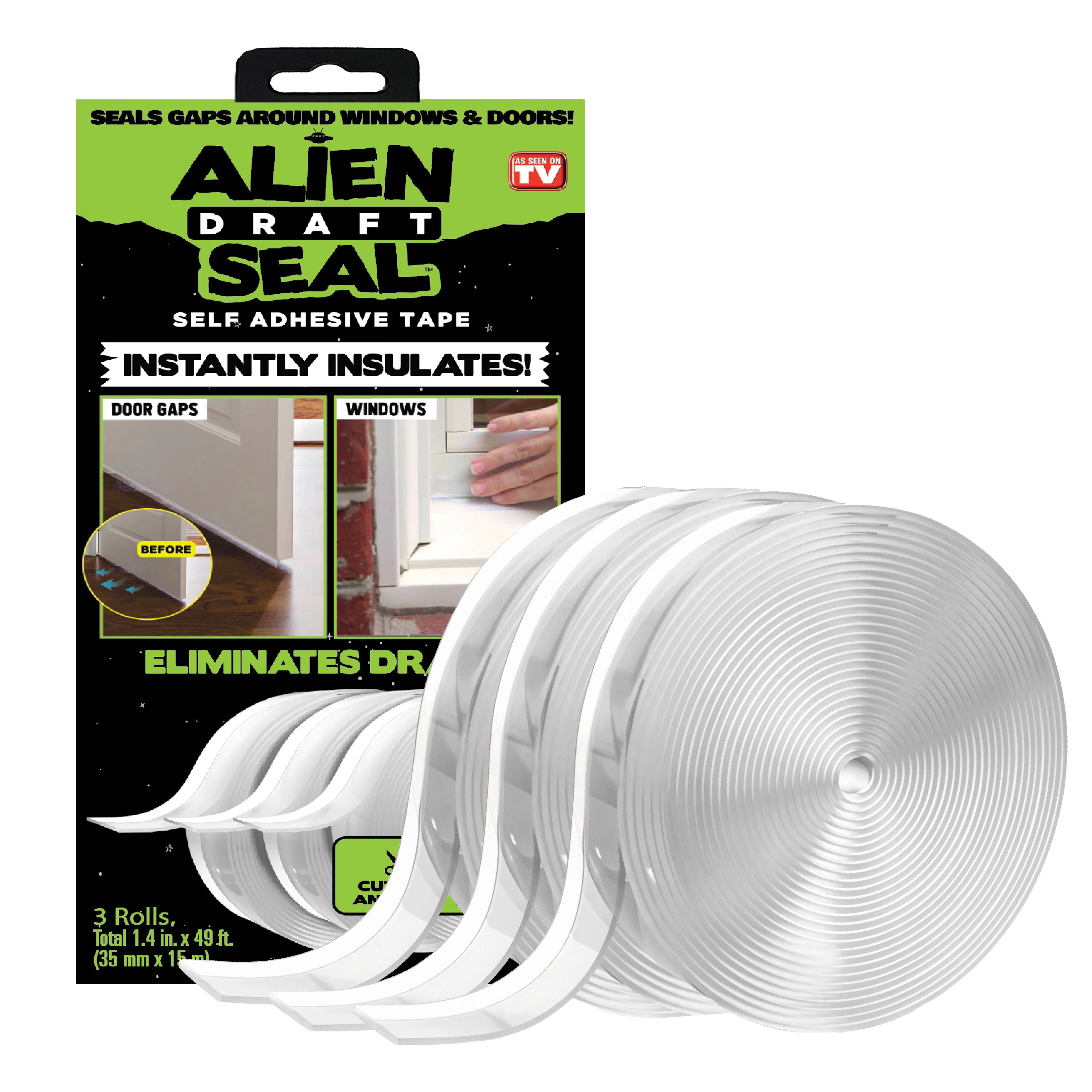 As Seen On TV Alien Draft Seal Self Adhesive Tape - Image 9