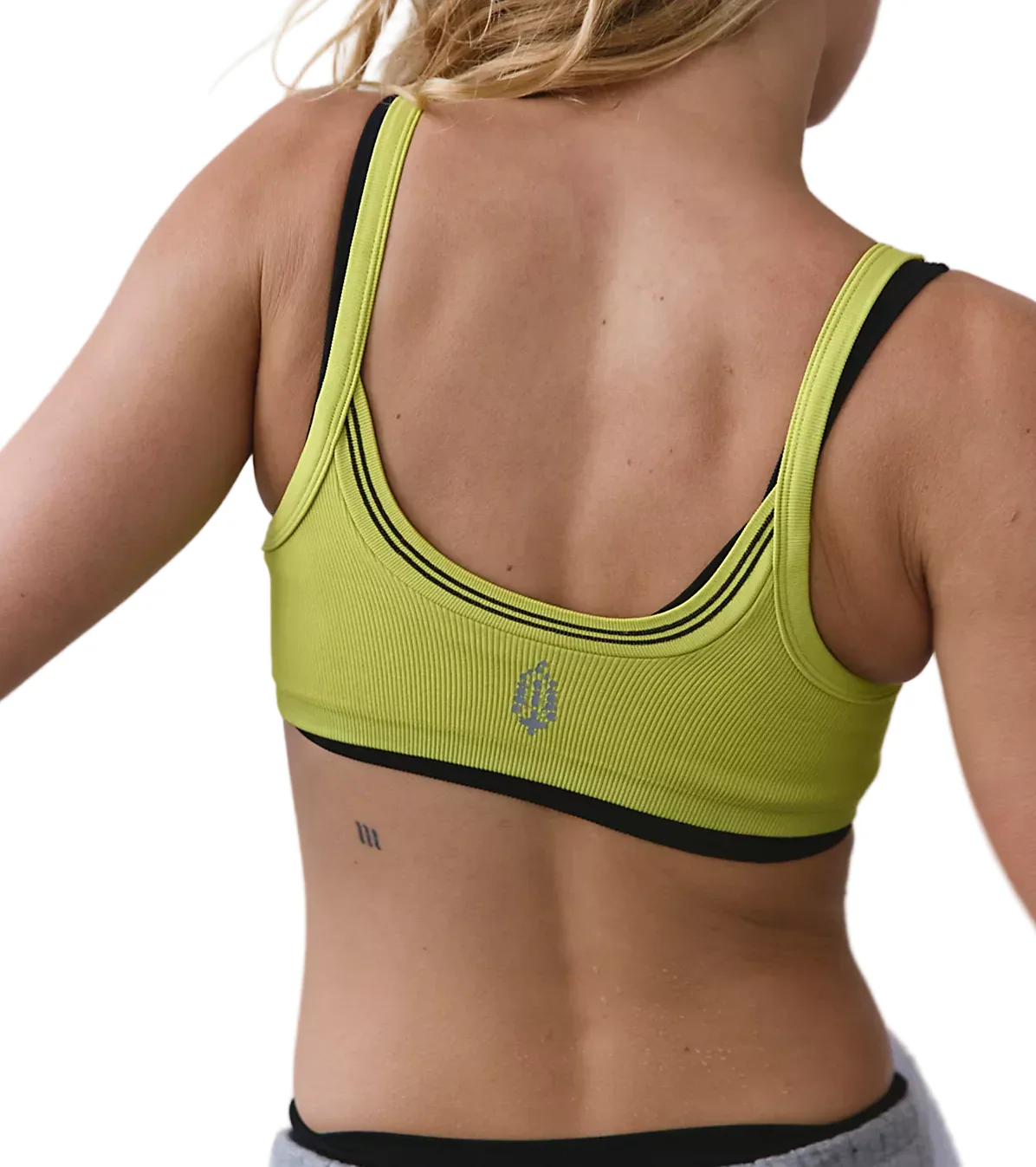 Free People Womens All Clear Logo Bra - Image 3