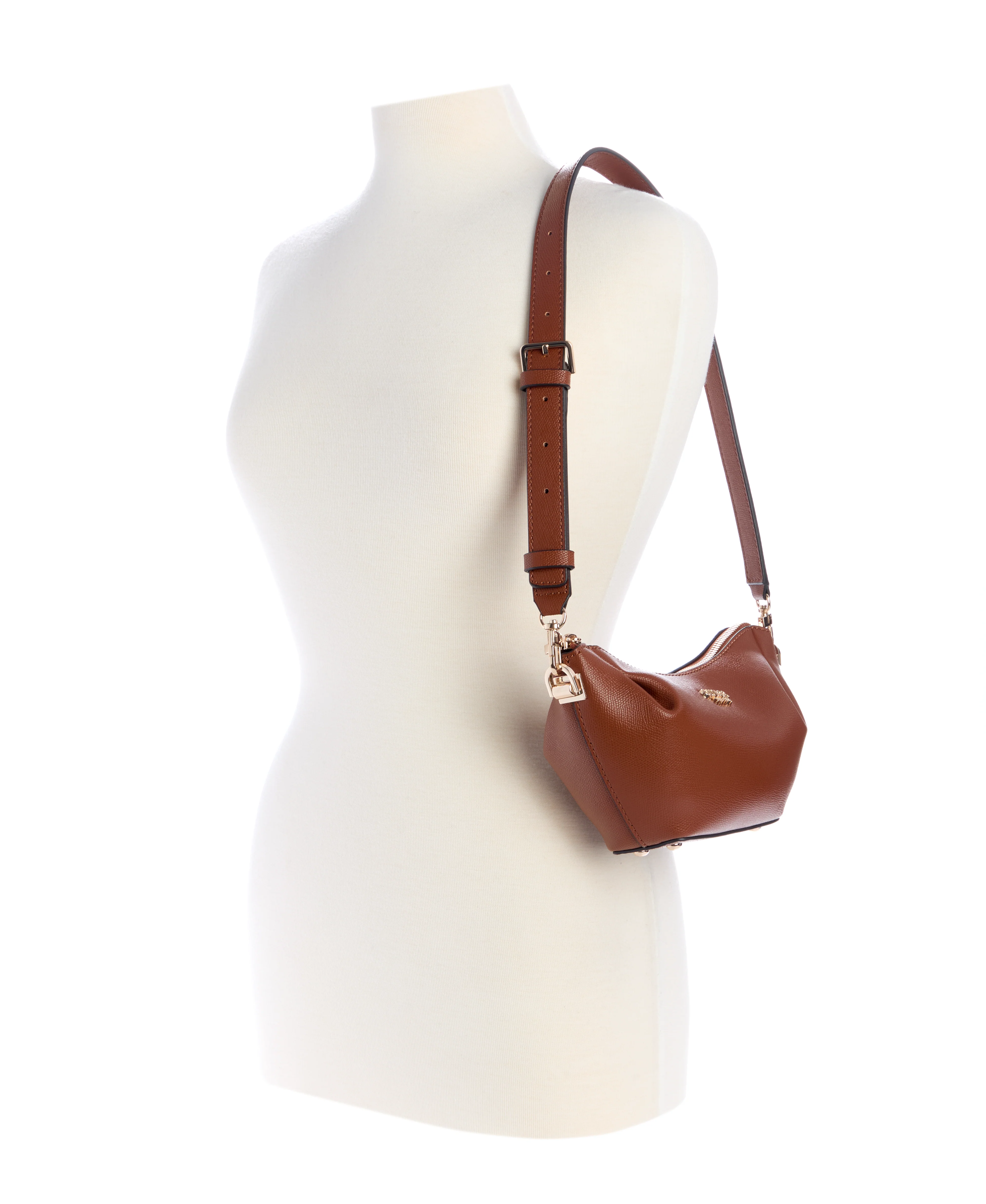 GUESS Amorette Zip Top Shoulder Handbag - Image 5