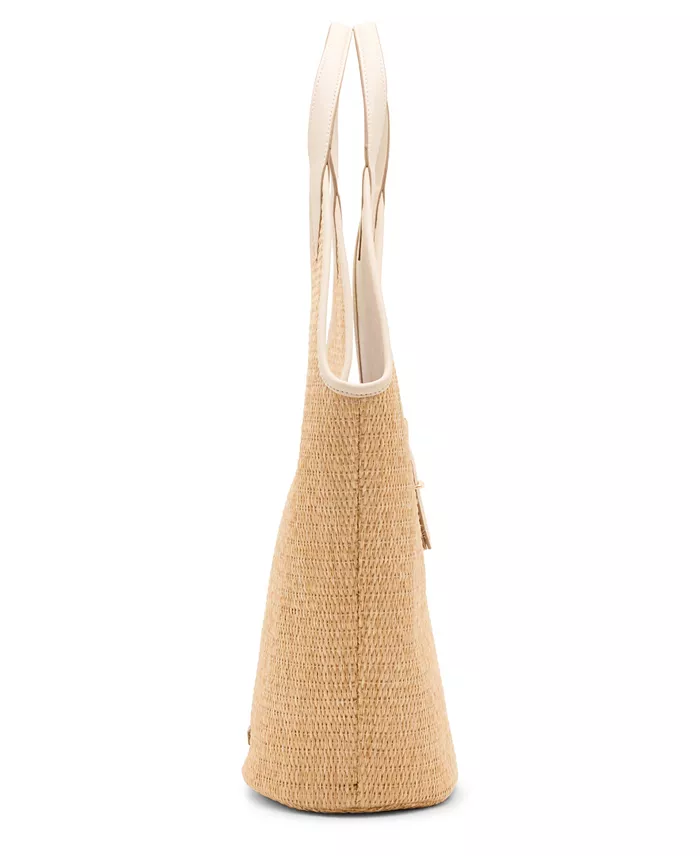 Anne Klein Angular Hobo Handbag With Pouch - Image 5
