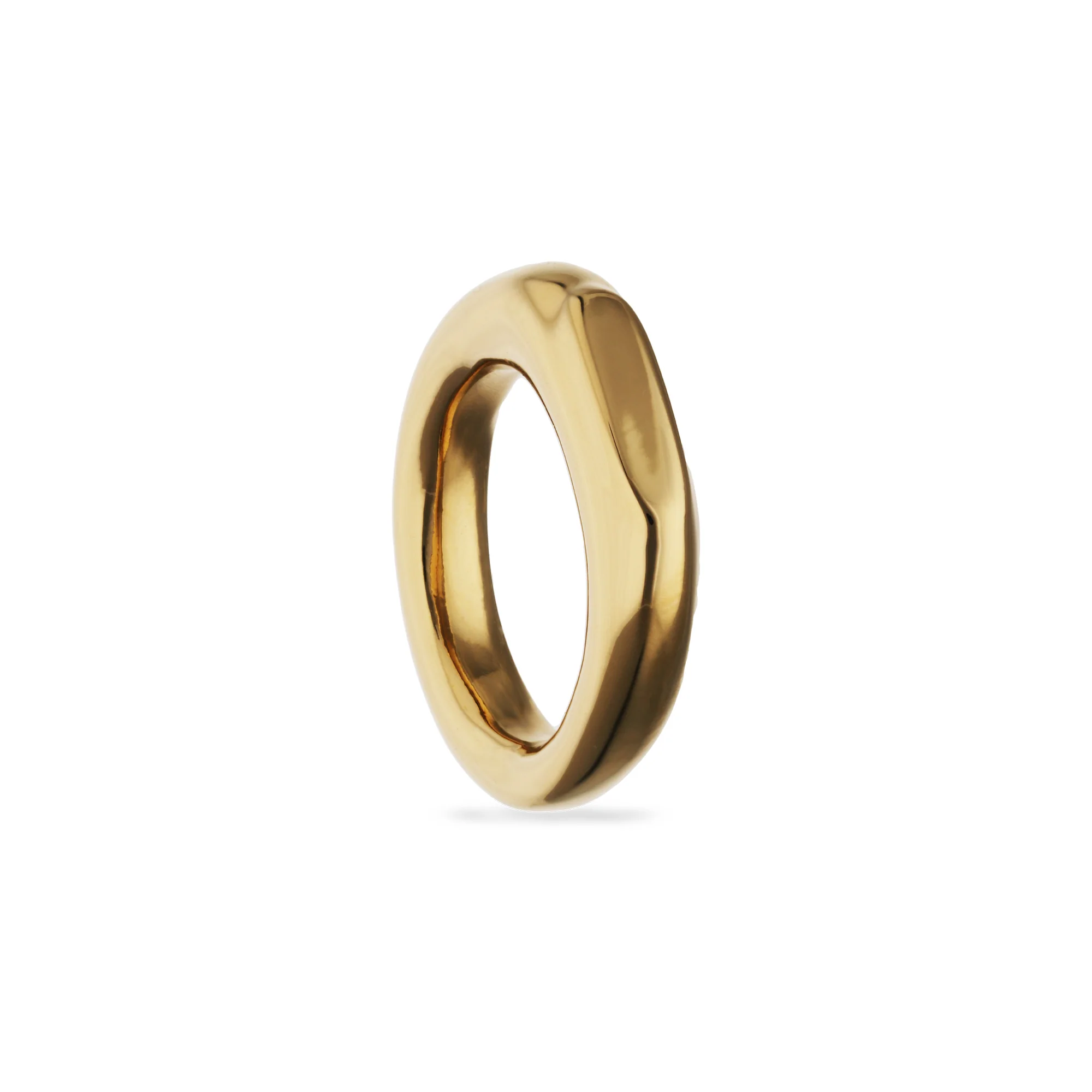 UNOde50 Ser Imparable Gold-Plated Ring - Size 10.5