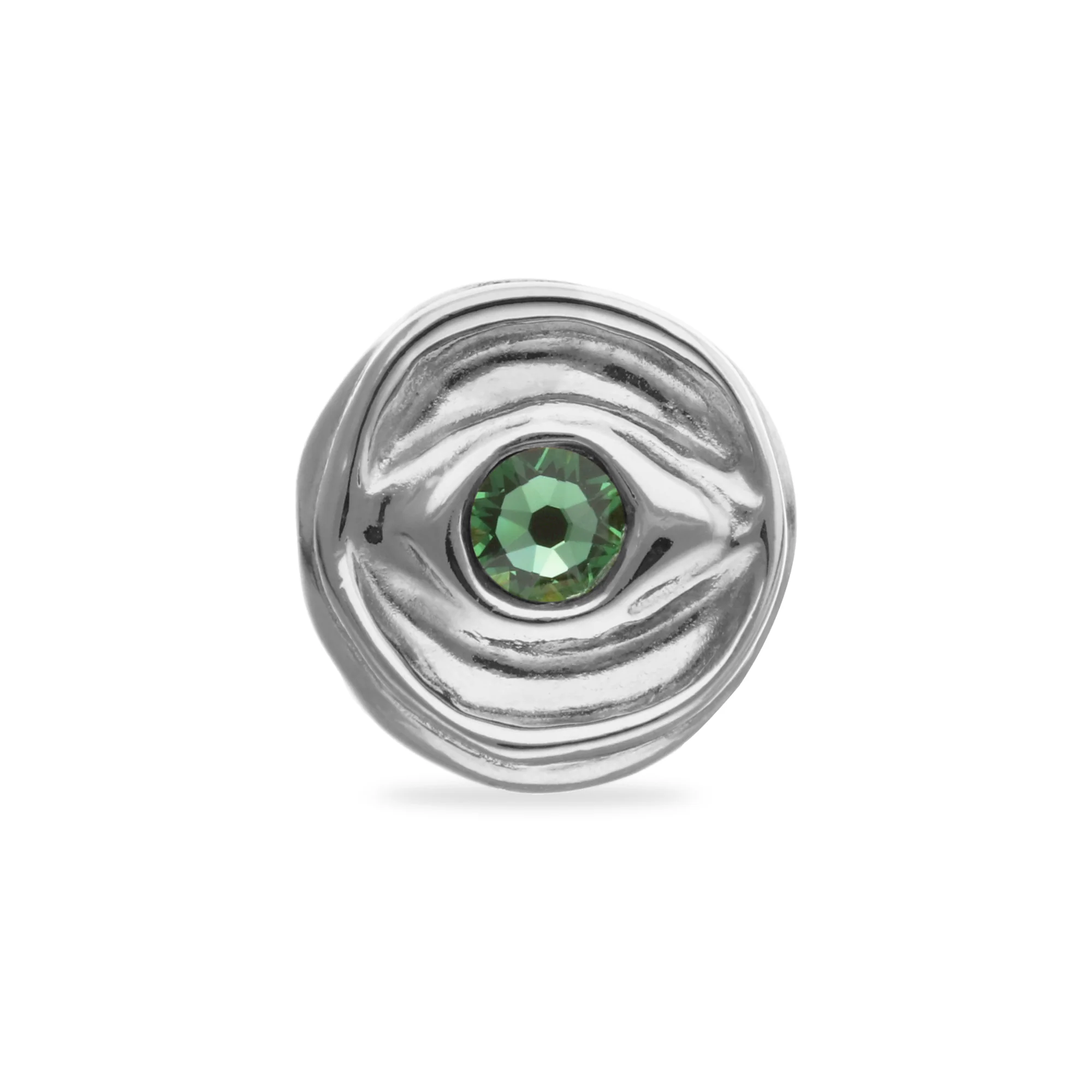 UNOde50 Ser Intuitiva Silver-Plated Ring - Size 8.5
