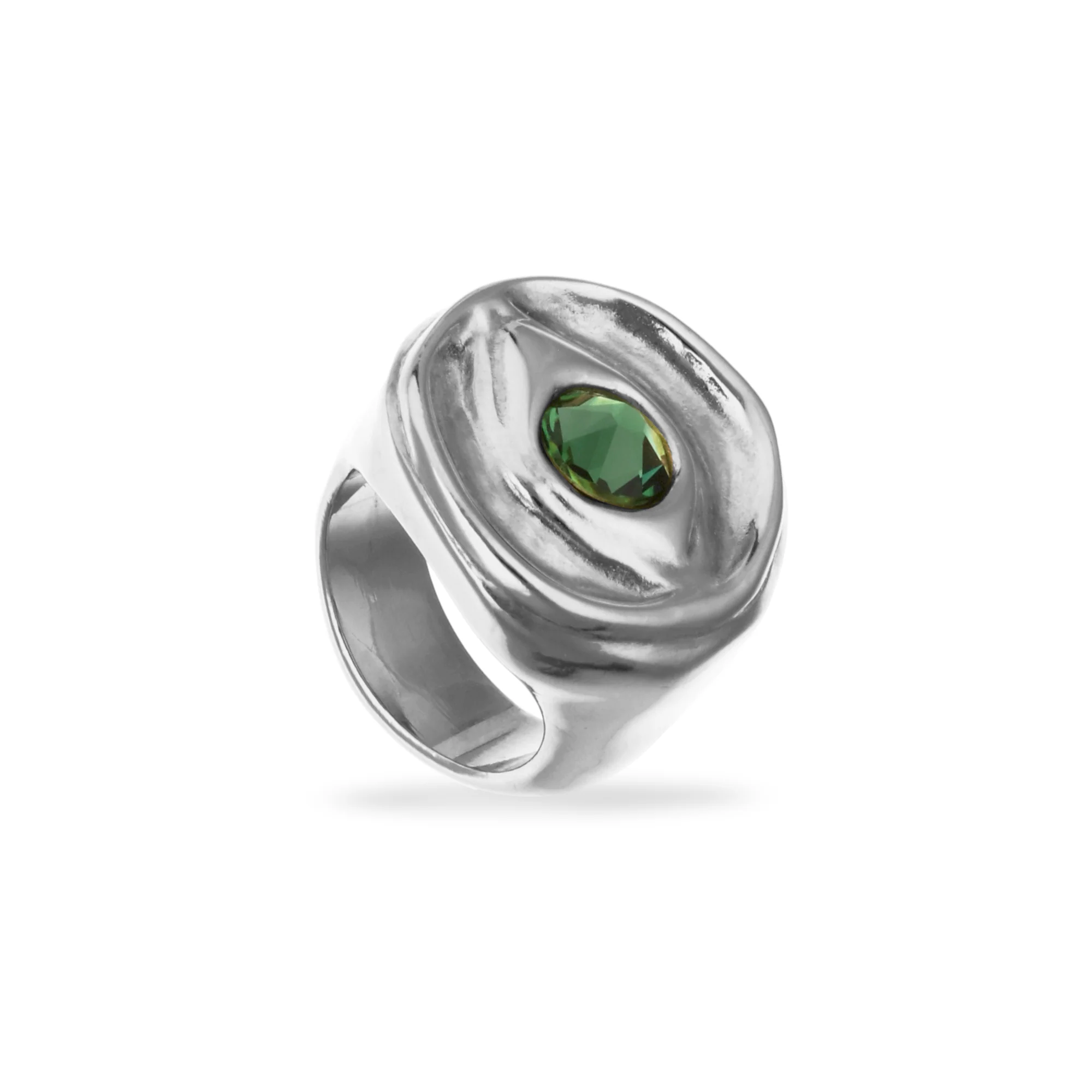 UNOde50 Ser Intuitiva Silver-Plated Ring - Size 9.5 - Image 2