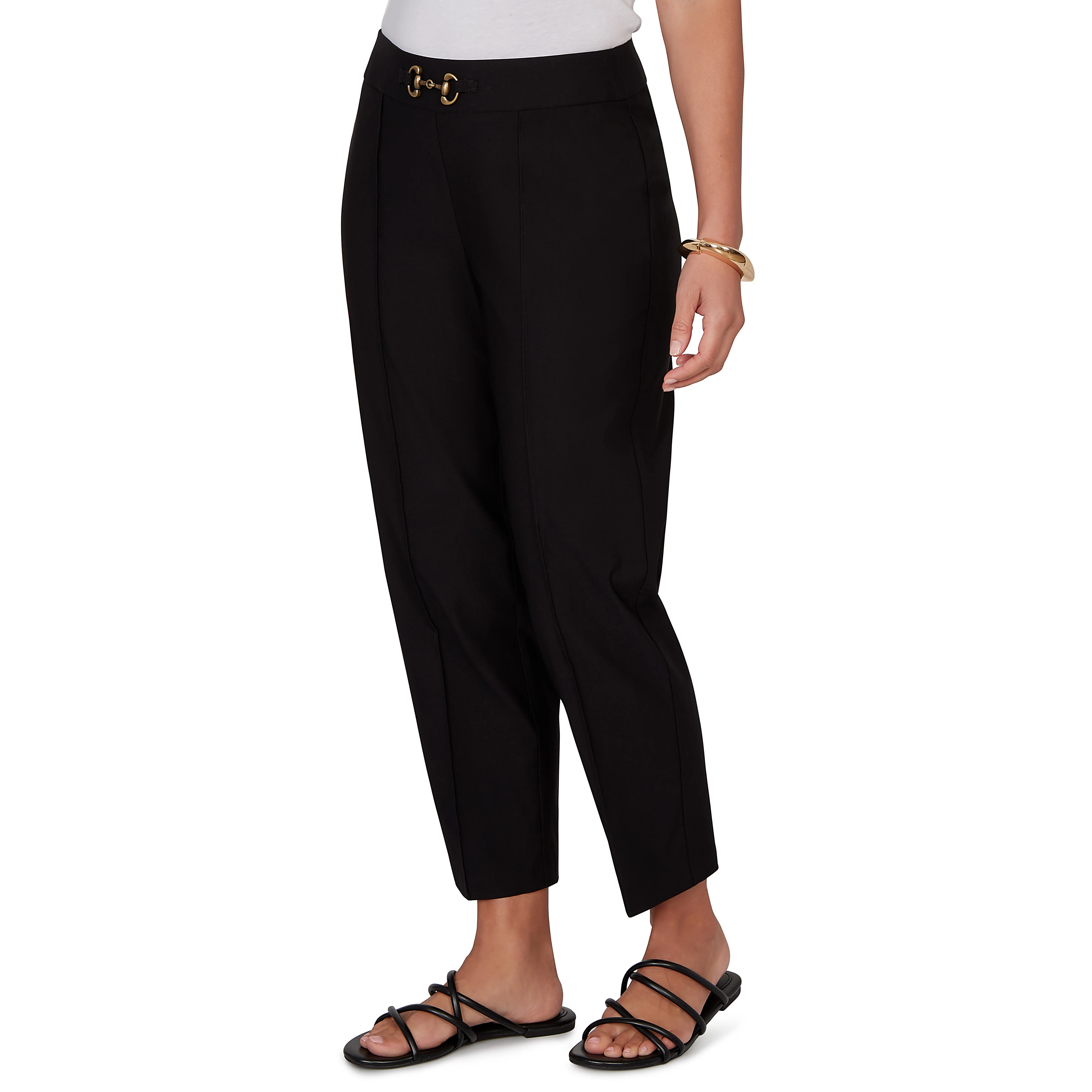 Emaline Women's Sateen Ankle Pants - Image 3