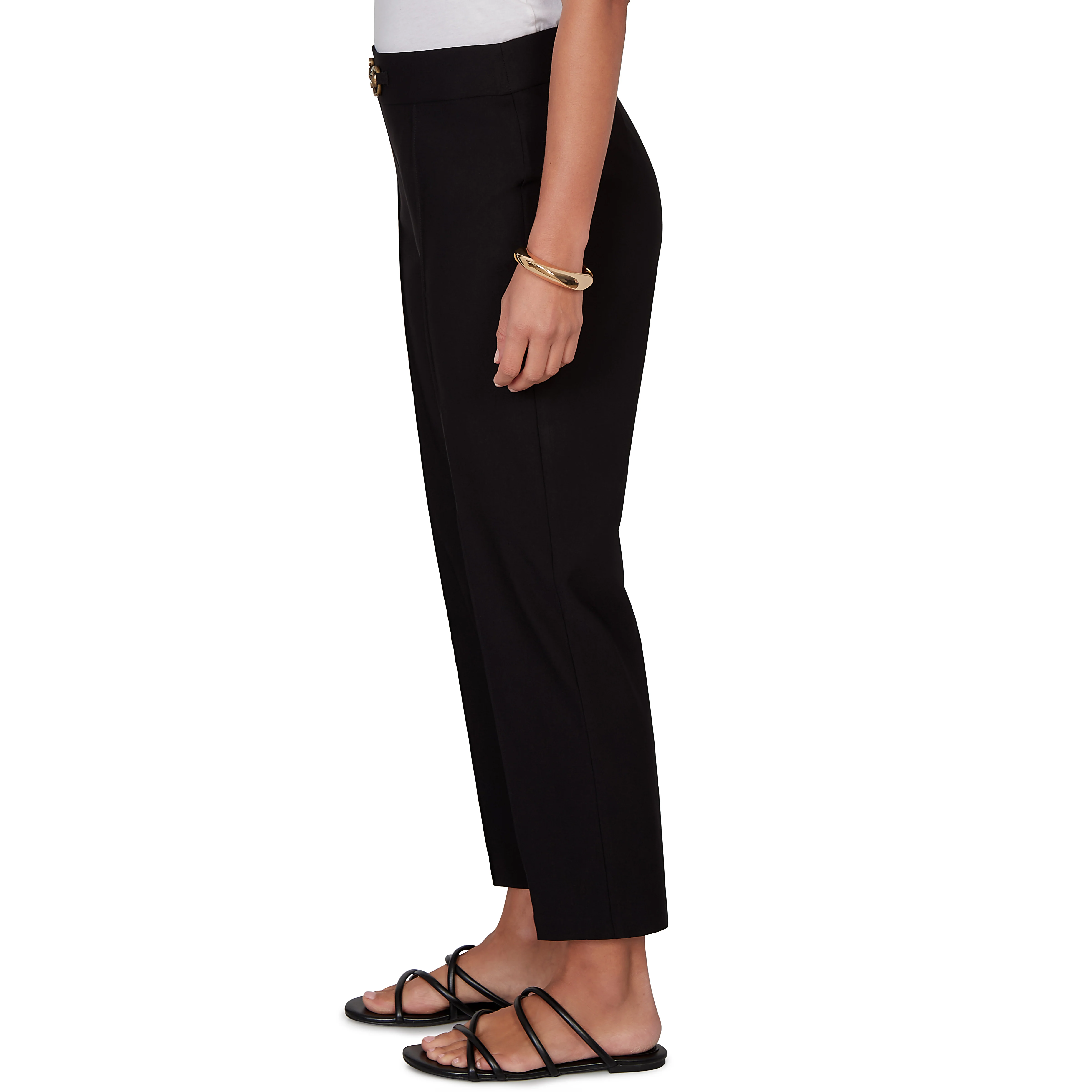 Emaline Women's Sateen Ankle Pants - Image 4