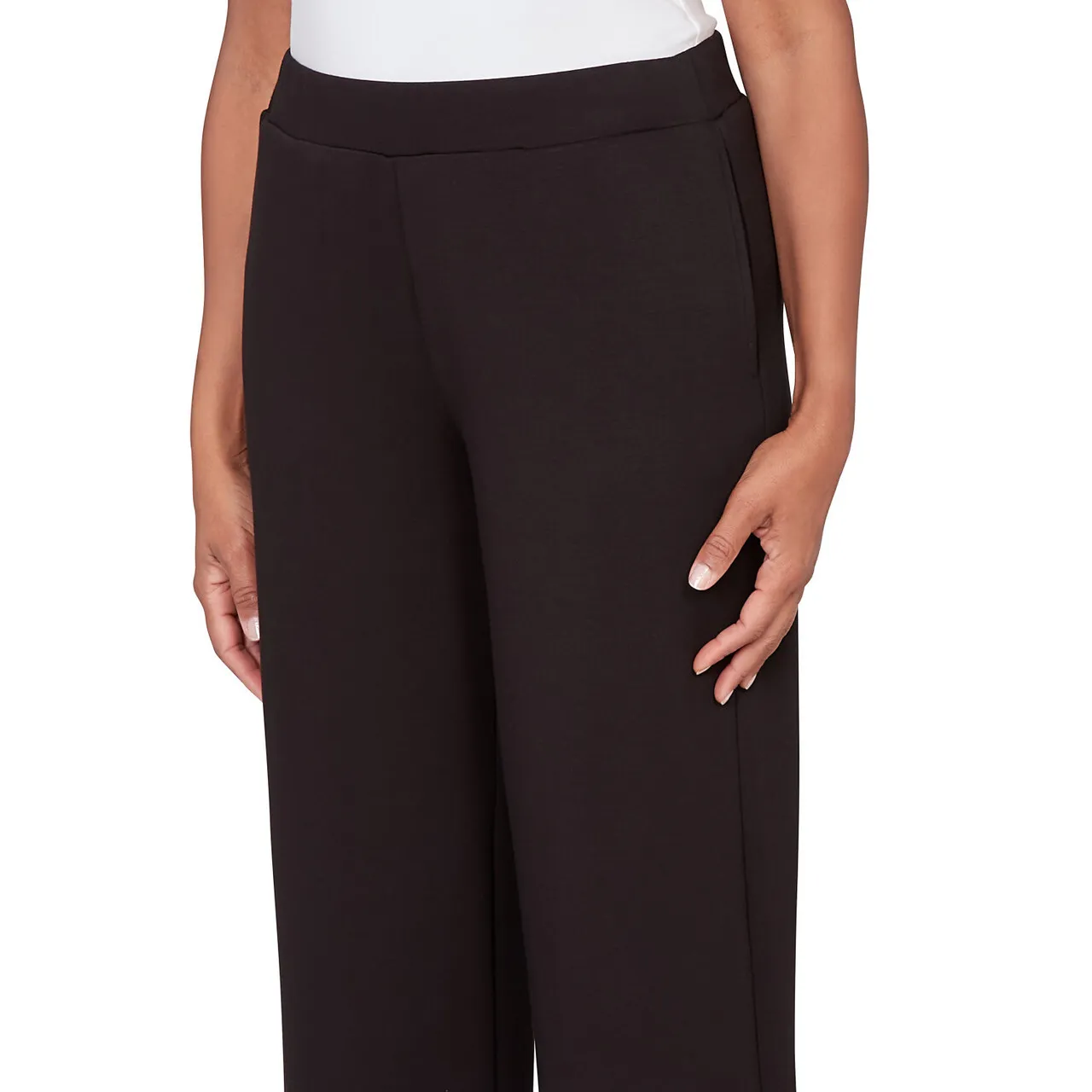 Ruby Rd. Womens Seville Wide Leg Ankle Pants - Image 4