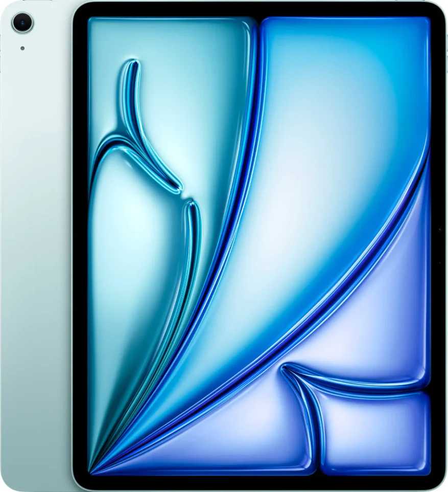 Apple 13-Inch iPad Air M2 Chip Built For Apple Intelligence Wi-Fi + Cellular 256GB - Blue
