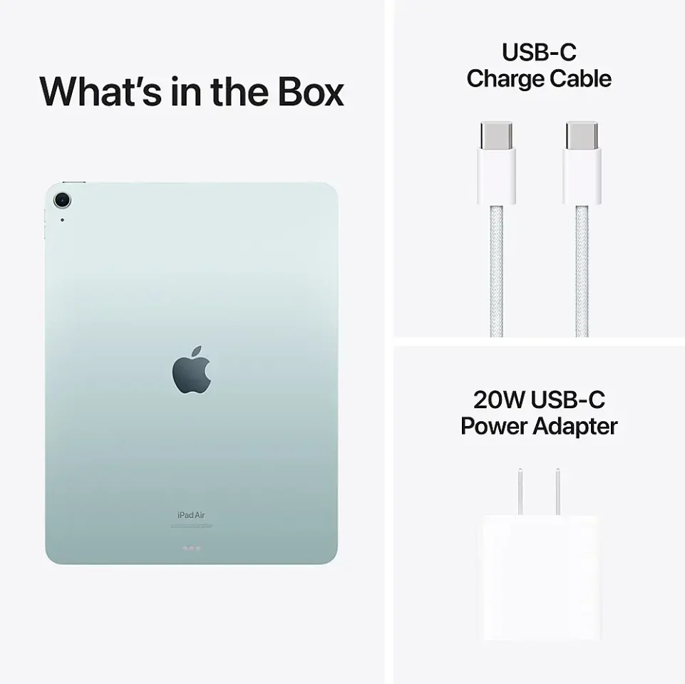Apple 13-Inch iPad Air M2 Chip Built For Apple Intelligence Wi-Fi + Cellular 512GB - Blue - Image 8