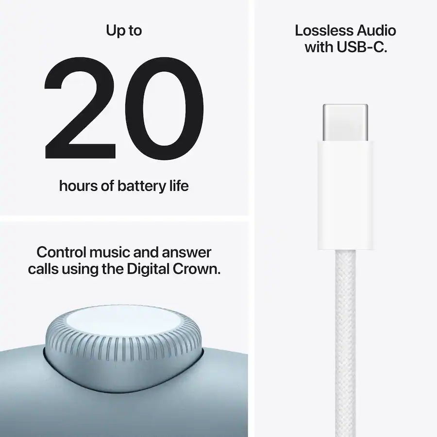 Apple AirPods Max 2 (USB-C) - Blue - Image 5