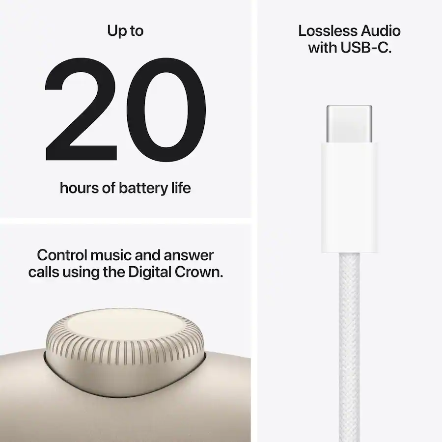 Apple AirPods Max 2 (USB-C) - Starlight - Image 5