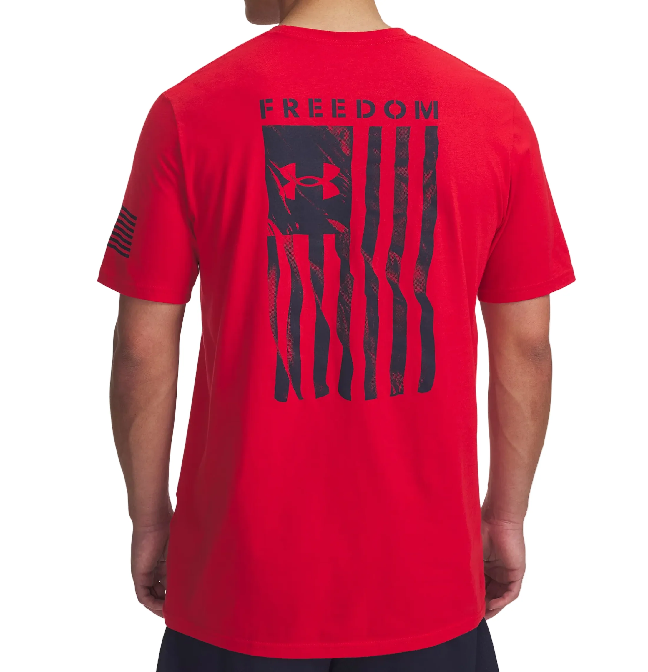 Under Armour Mens UA Freedom Flag Short Sleeve T-Shirt - Image 2