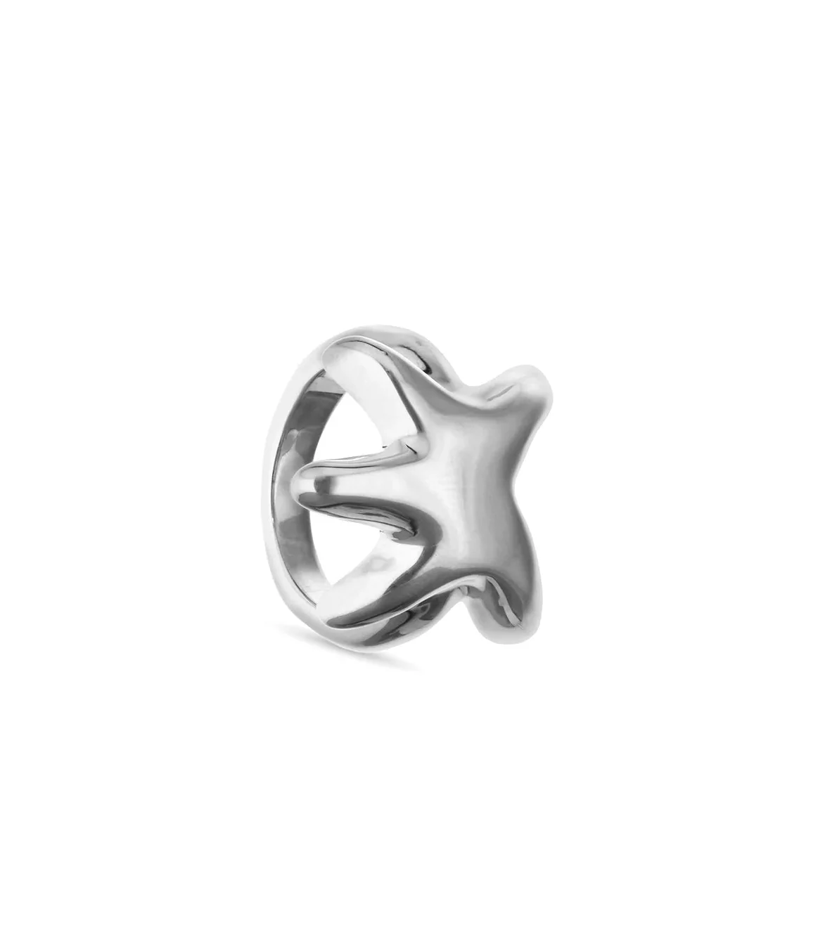 UNOde50 Starfish Silver-Plated Ring - Size 7.5 - Image 2