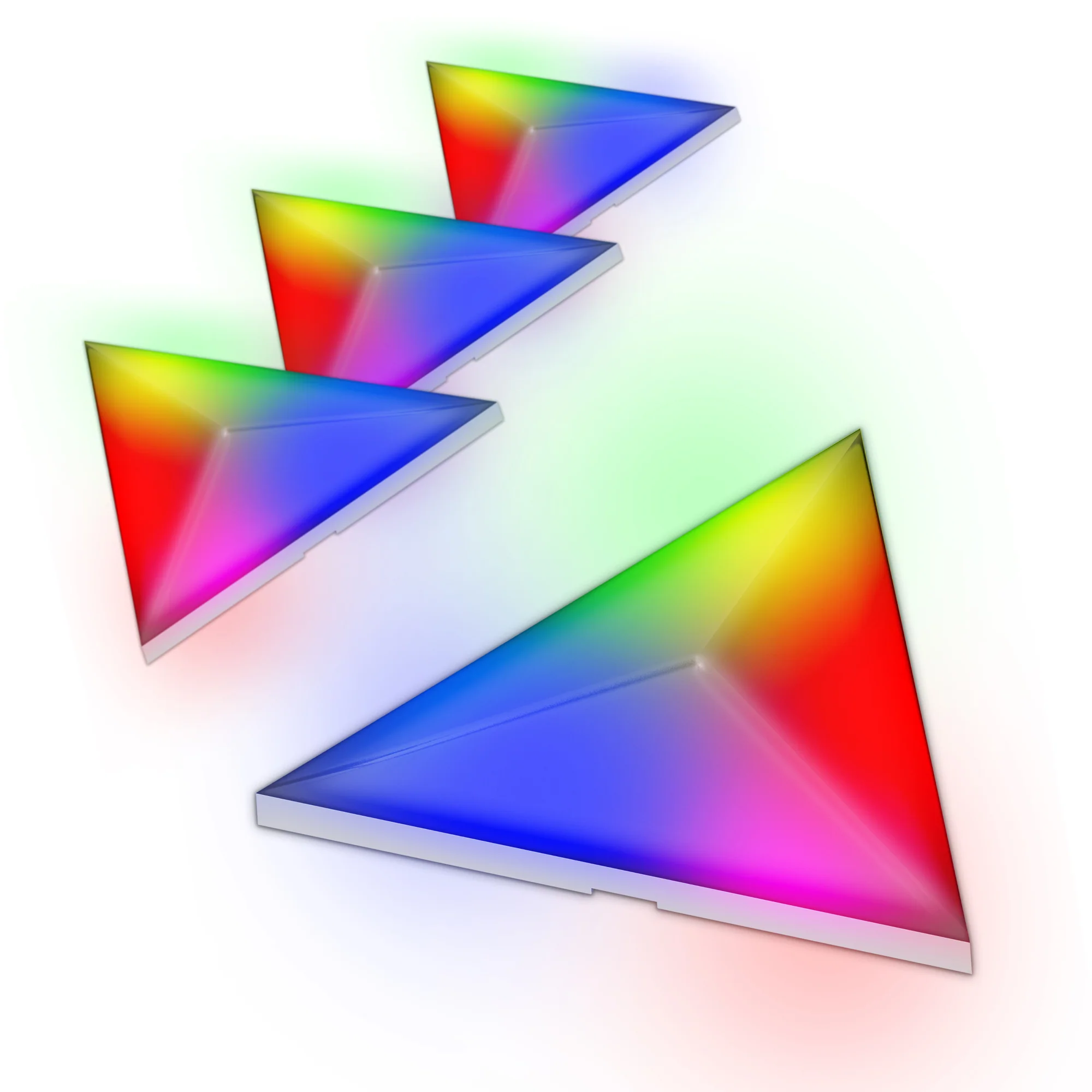 Monster Smart Illuminessence Prism Starter Kit – Modular 3D LED Art Panels