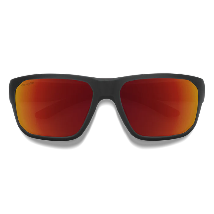 Smith Arvo Matte Black Frame - ChromaPop Polarized Red Mirror Lens - Polarized Sunglasses - Image 2