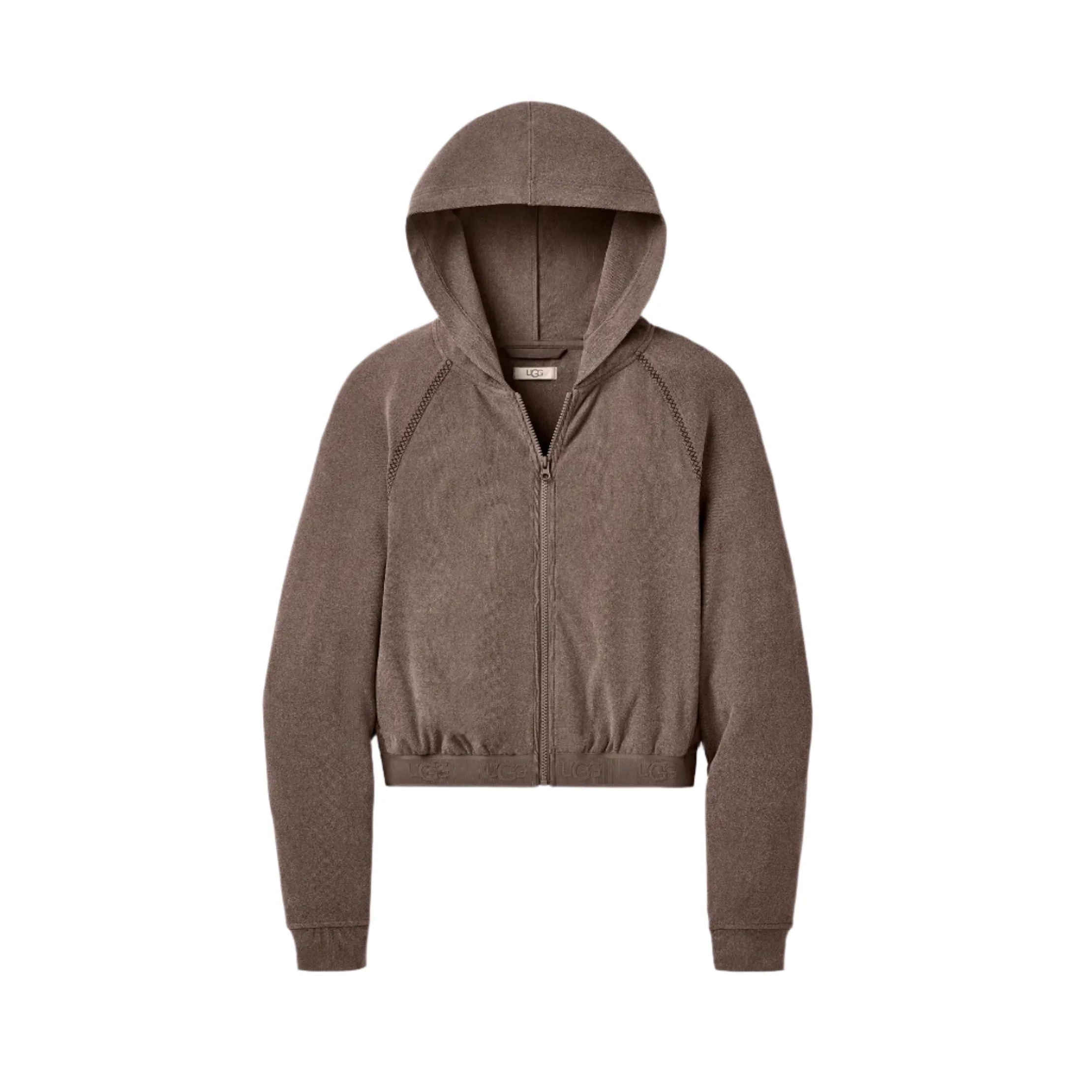 UGG Womens Aubrie Zip Hoodie Jacket - Image 2