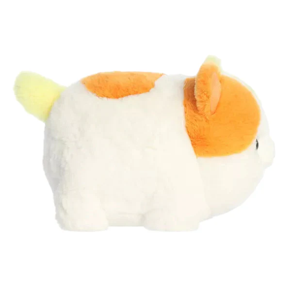 Aurora 10" Candy Corn Calico Cat Plush Toy - Image 2