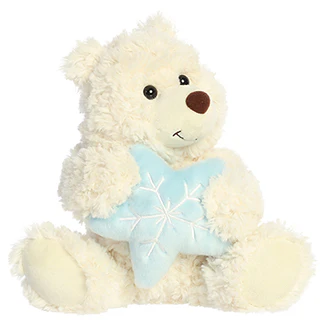 Aurora Jolly Bunch Snowflake 10" Plush Toy