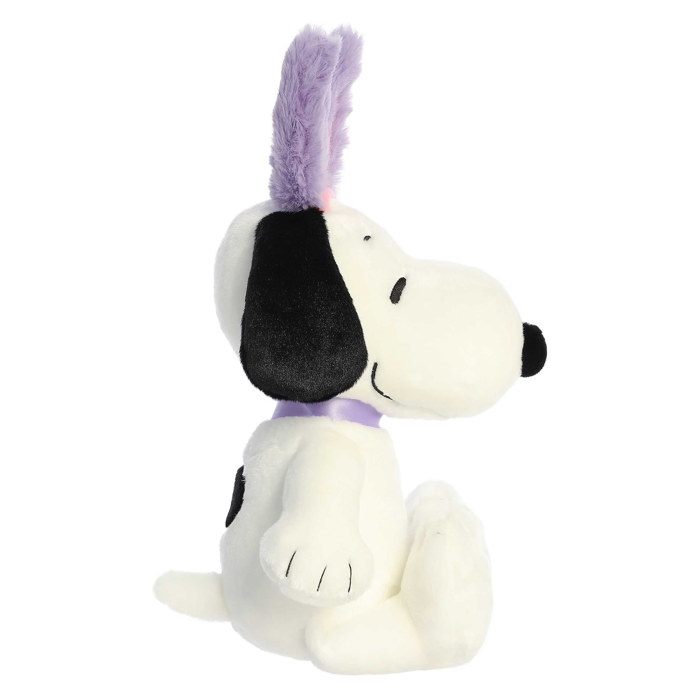 Aurora Peanuts 11" Snoopy with Bunny Ears Plush Toy - Image 3