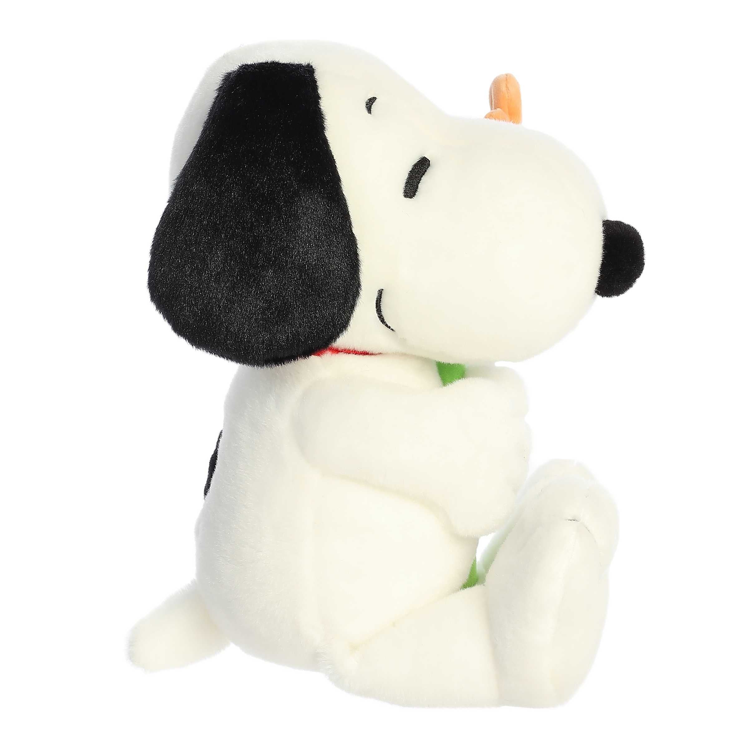 Aurora 11" Snoopy with Flower Plush Toy - Image 4