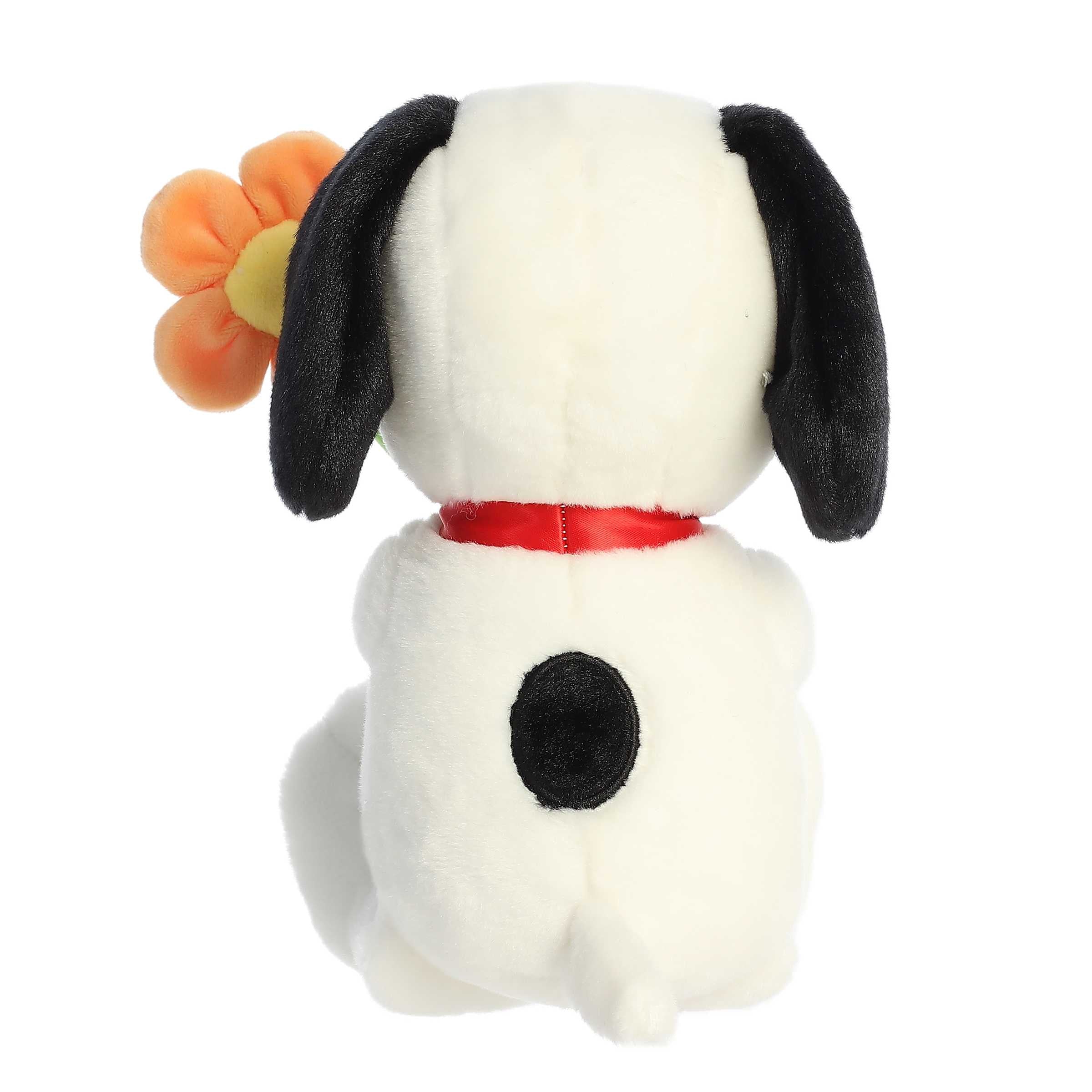 Aurora 11" Snoopy with Flower Plush Toy - Image 5