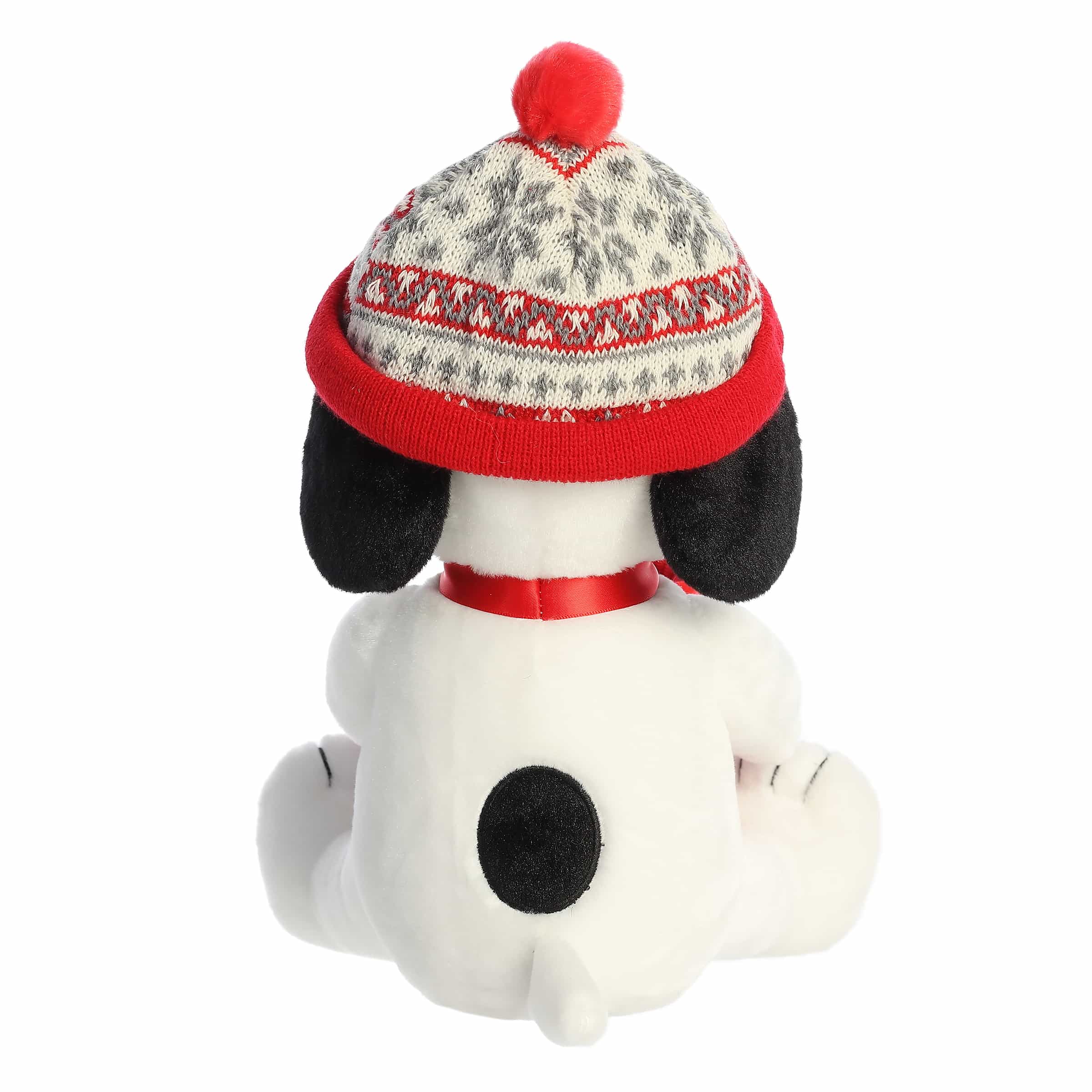 Aurora Peanuts Winter Hat Snoopy With Mug 12" Plush Toy - Image 2