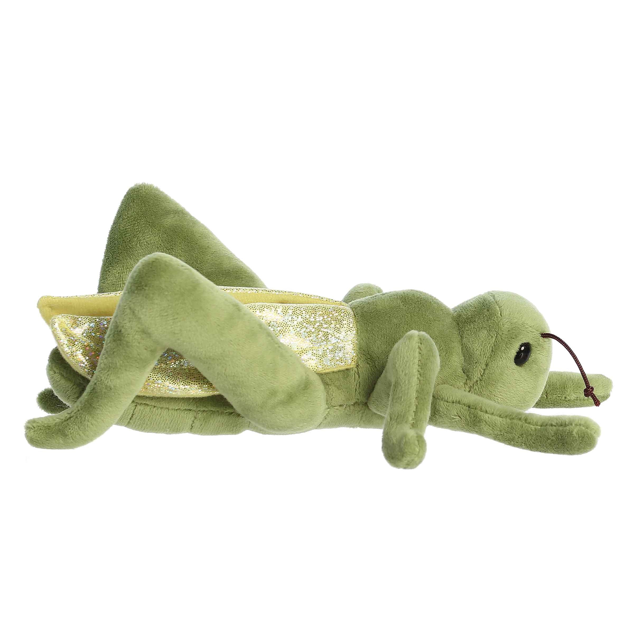 Aurora Mini Flopsie 8" Grant Grasshopper Plush Toy - Image 3
