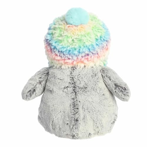 Aurora Festive Pompom Penguin 9" Plush Toy - Image 2