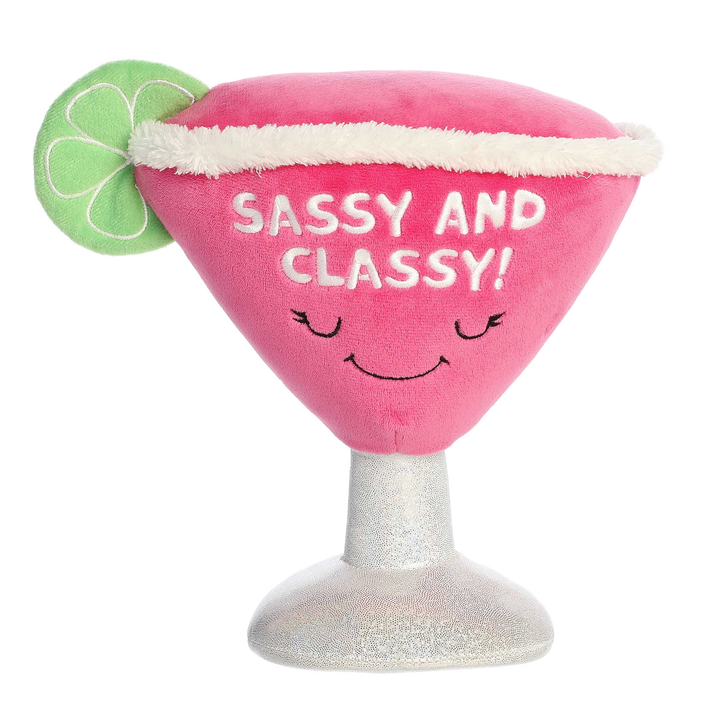 Aurora Just Sayin' 9" Sassy And Classy Cocktail Plush Toy