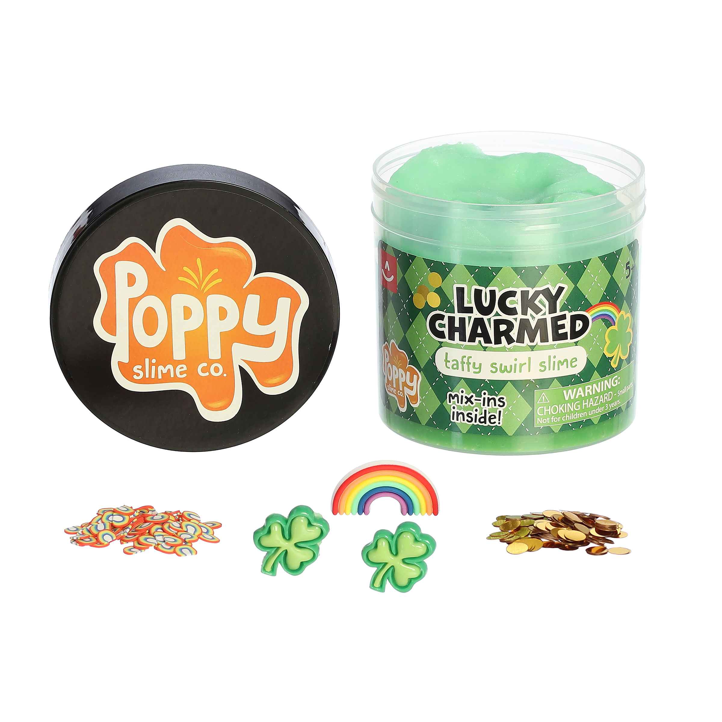 Aurora Poppy Slime Co. Lucky Charmed Slime - Image 2