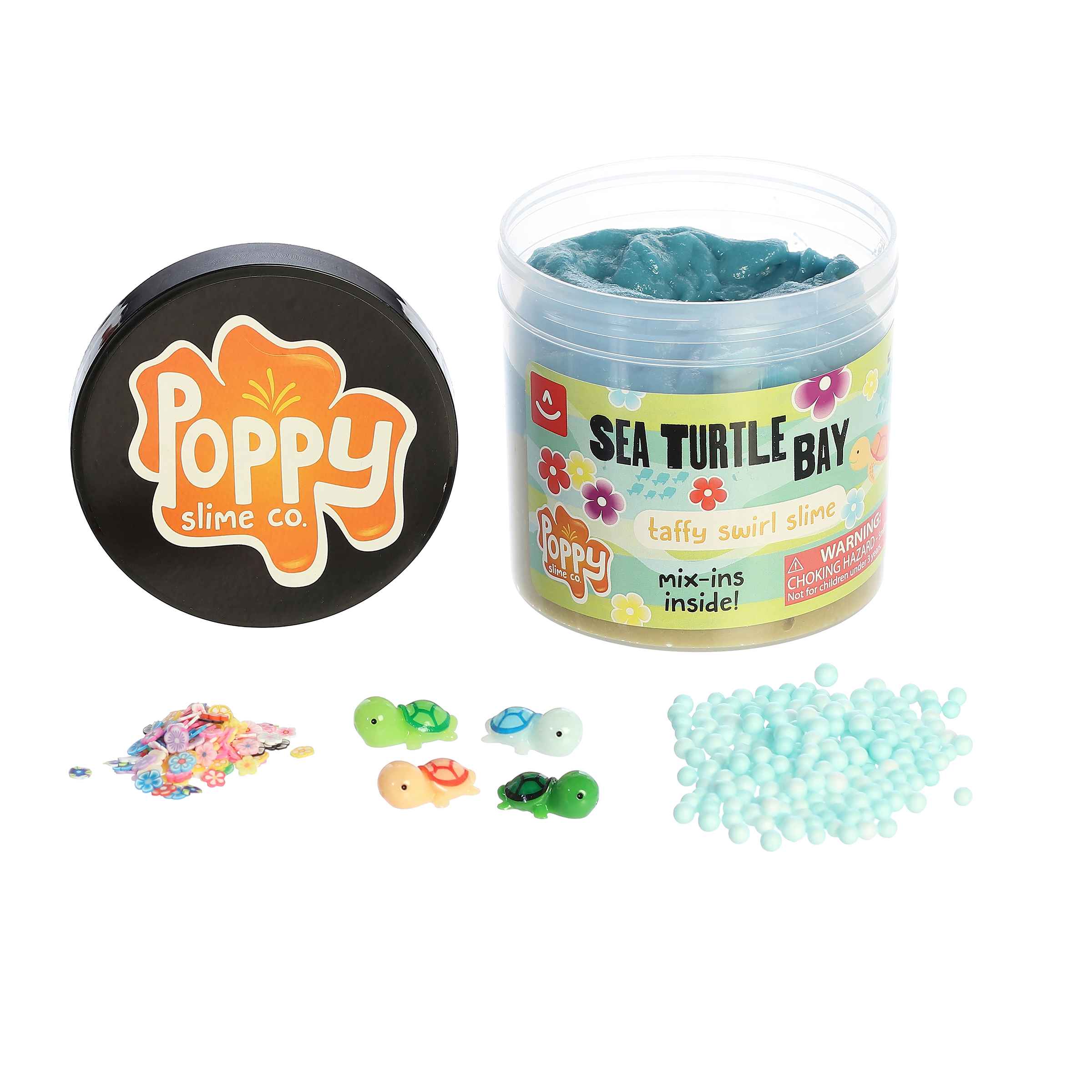 Aurora Poppy Slime Co. Sea Turtle Bay Slime - Image 2