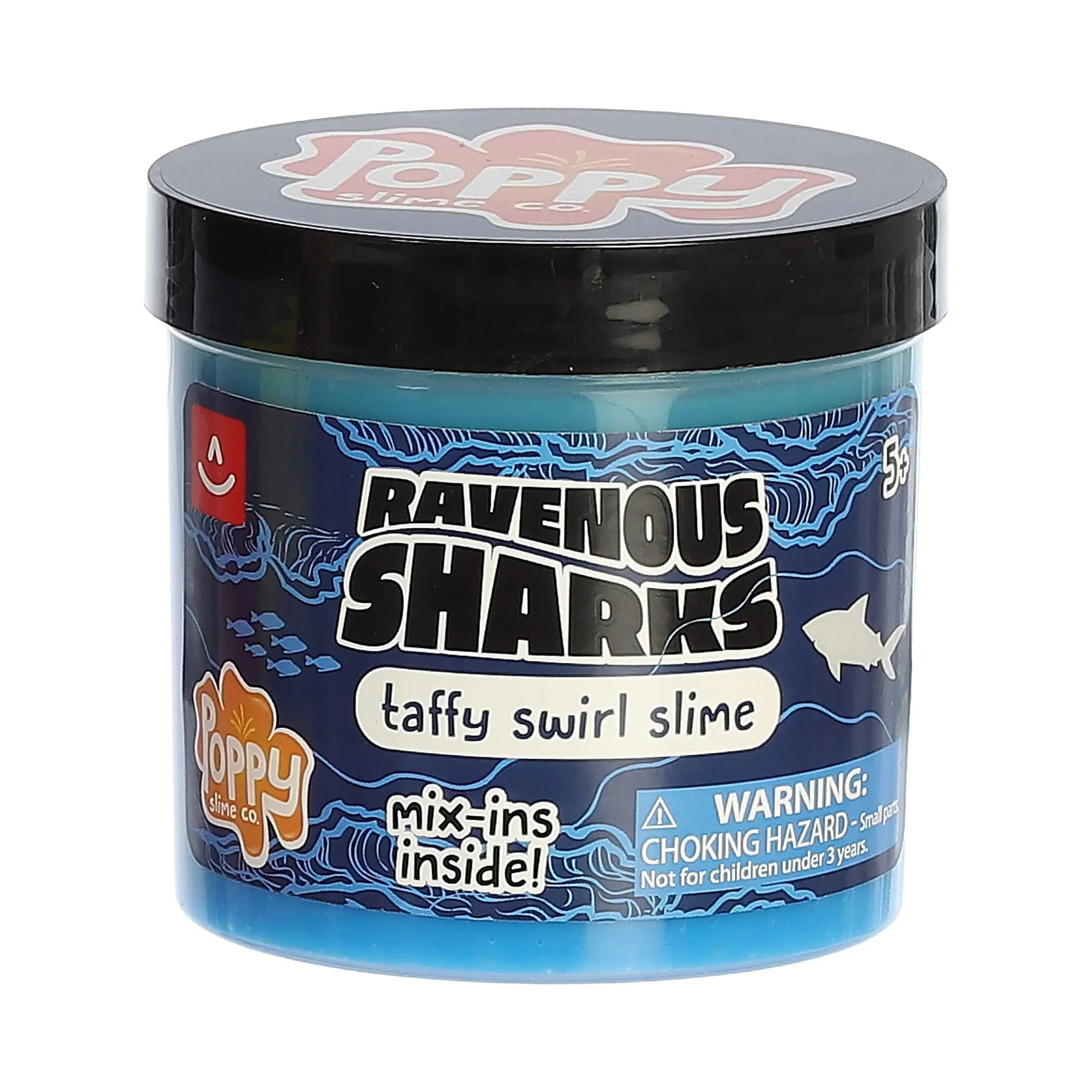 Aurora Poppy Slime Co. Ravenous Sharks Slime - Image 3