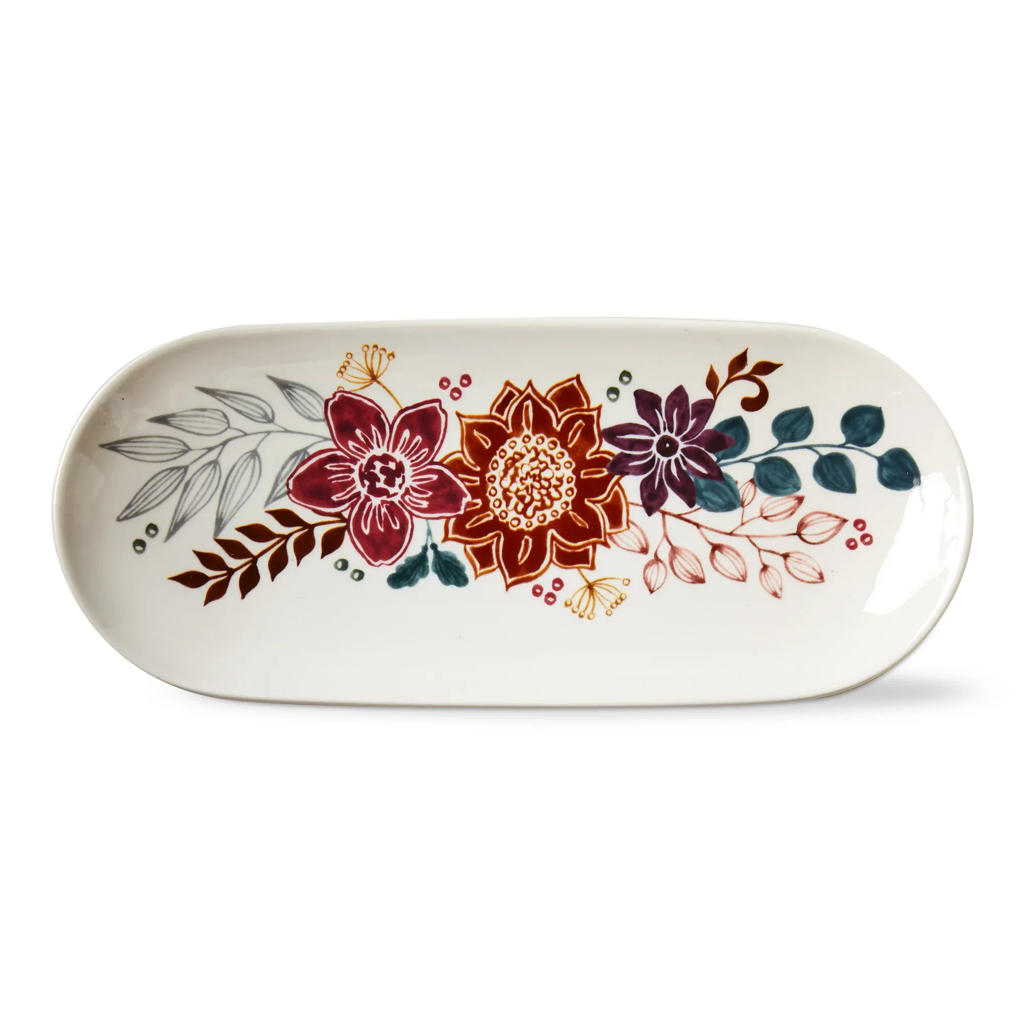 tag Autumn Bloom Small Platter