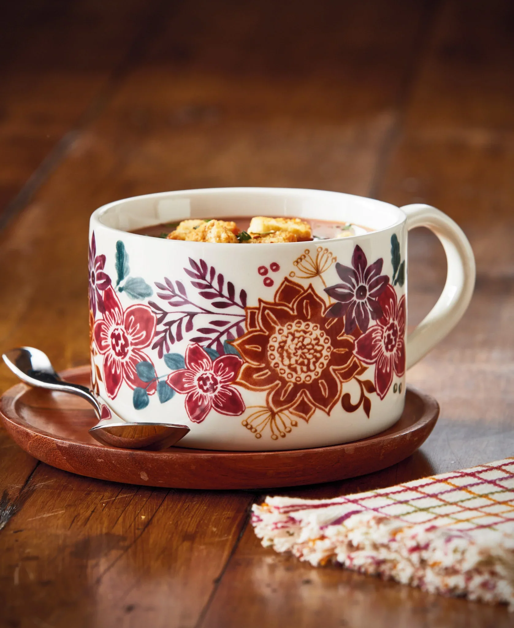 tag Autumn Bloom Soup Mug - Image 2