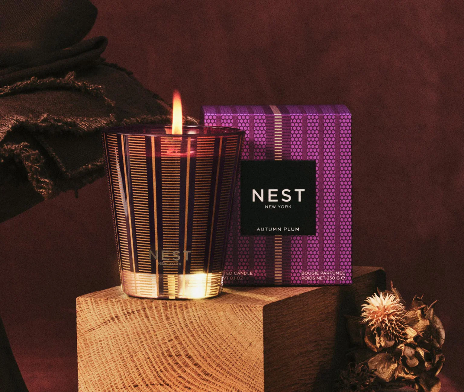 NEST New York Autumn Plum Classic Candle - Image 2