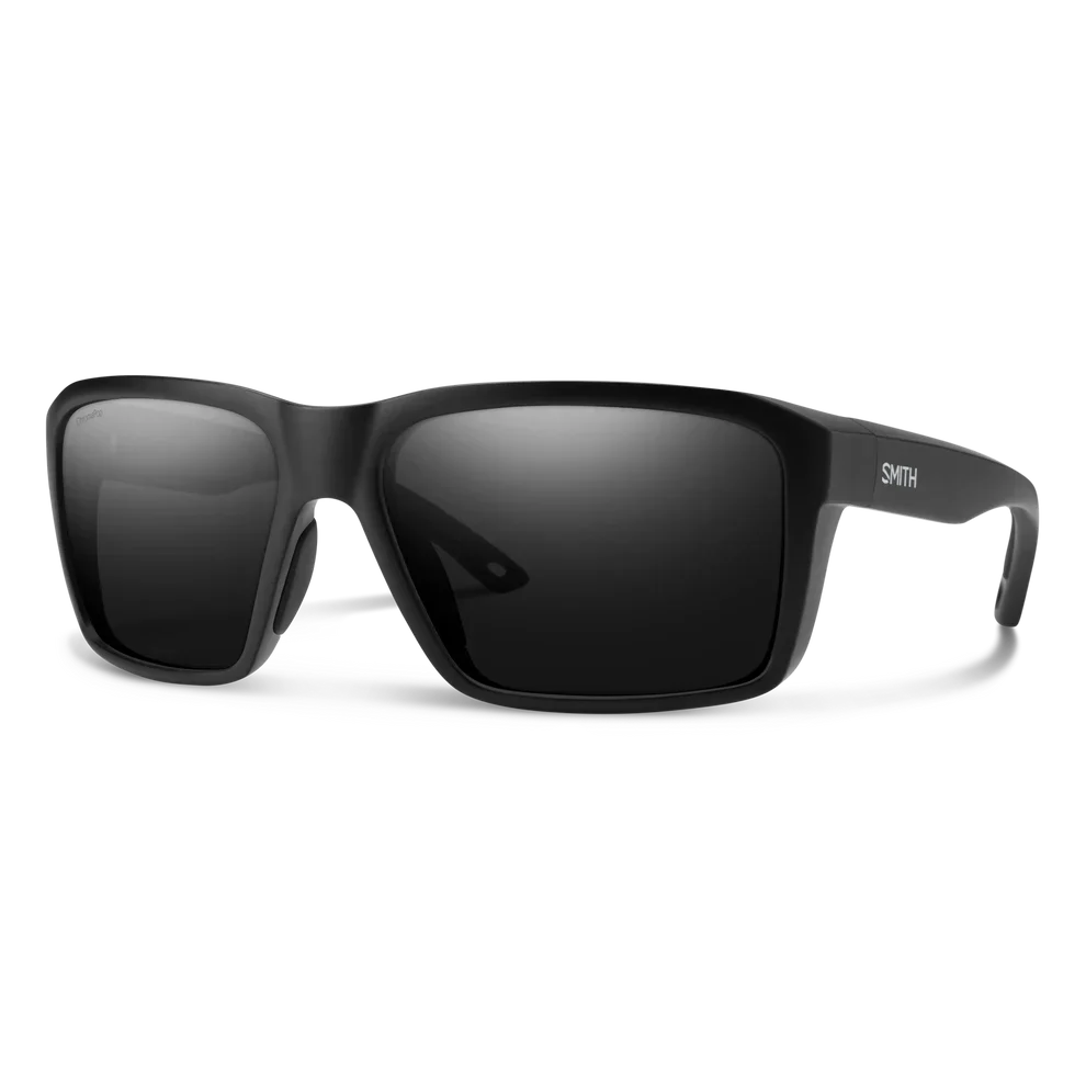 Smith Backcast Matte Black Frame - ChromaPop Polarized Black Lens - Polarized Sunglasses