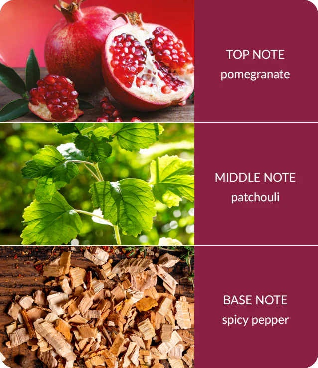 Heart & Home Pomegranate & Pepperwood Room Spray - Image 2
