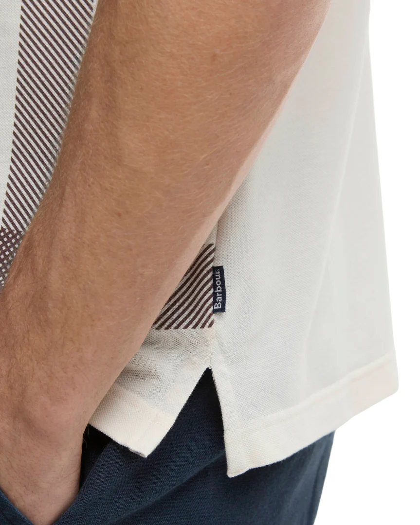 Barbour Mens Blaine Tartan Short Sleeve Polo Shirt - Image 4