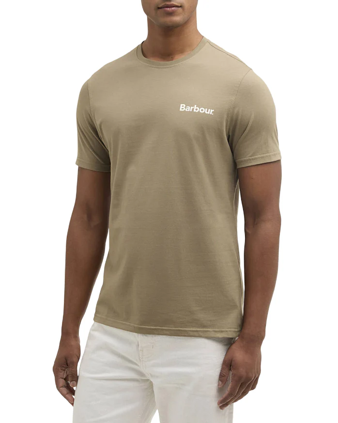 Barbour Mens Camber Graphic Short Sleeve T-Shirt - Image 2